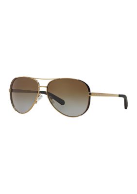 Michael Kors Chelsea Aviator Sunglasses | belk