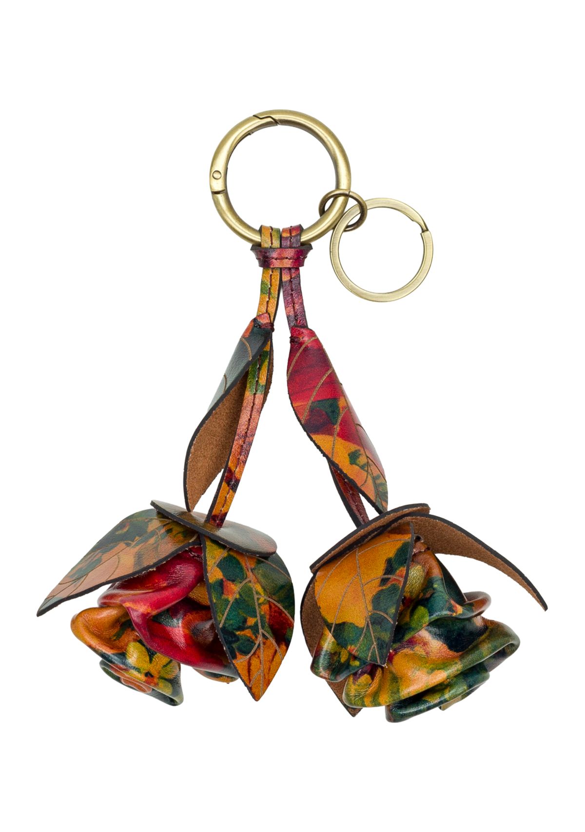 Laced Rose Keychain Fob