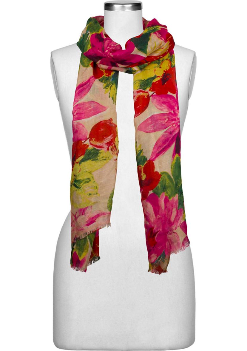 Floral Scarf
