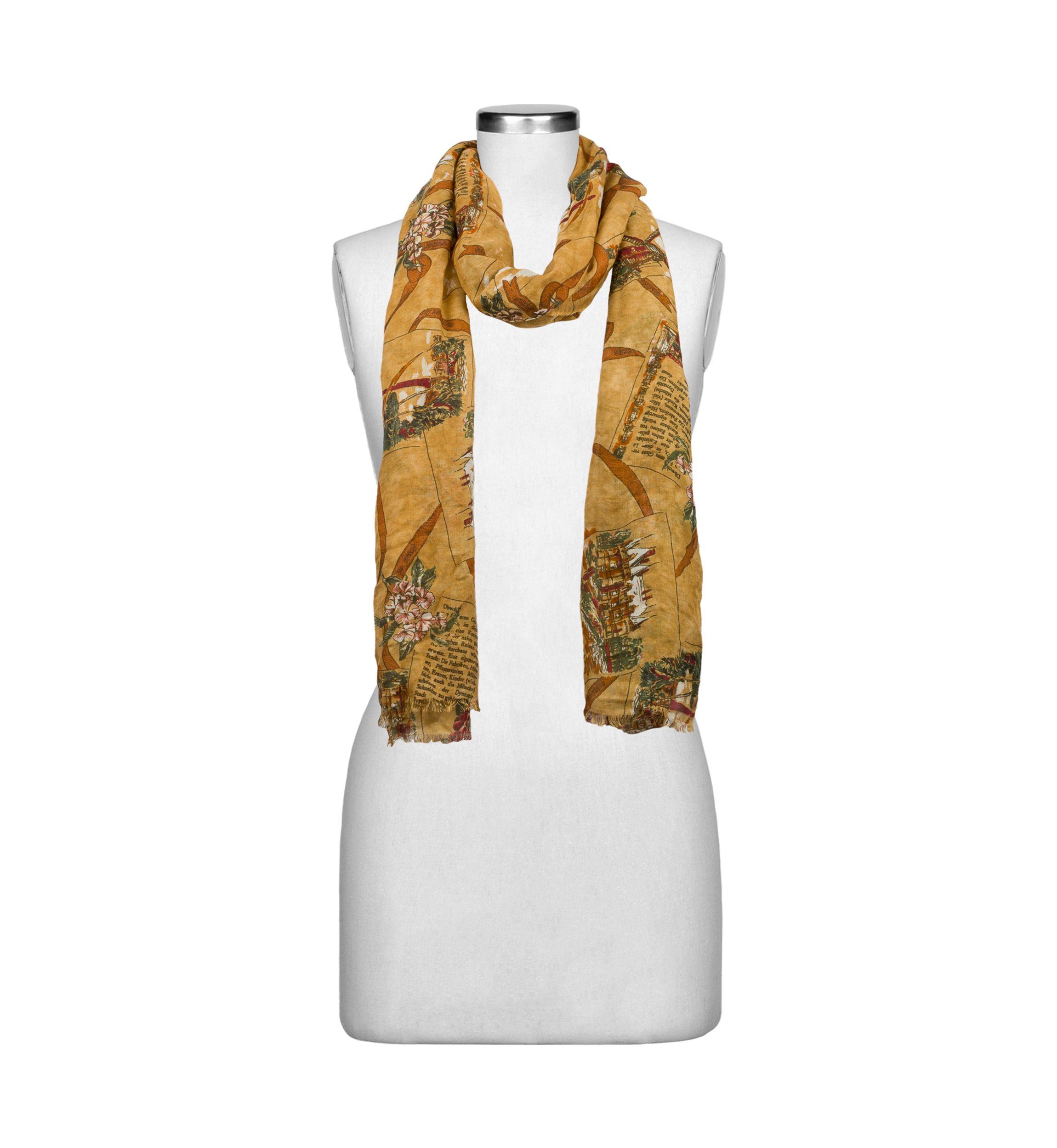 Womens Printed Scarf