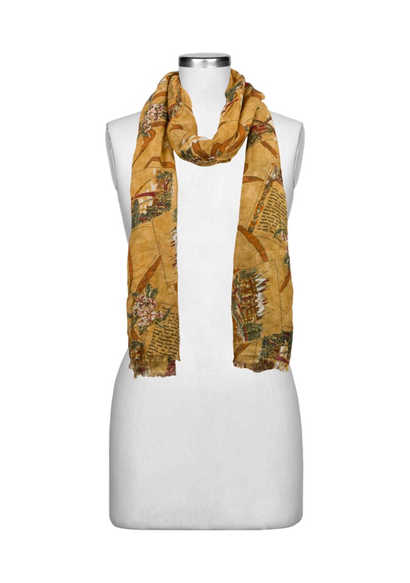 Womens Printed Scarf