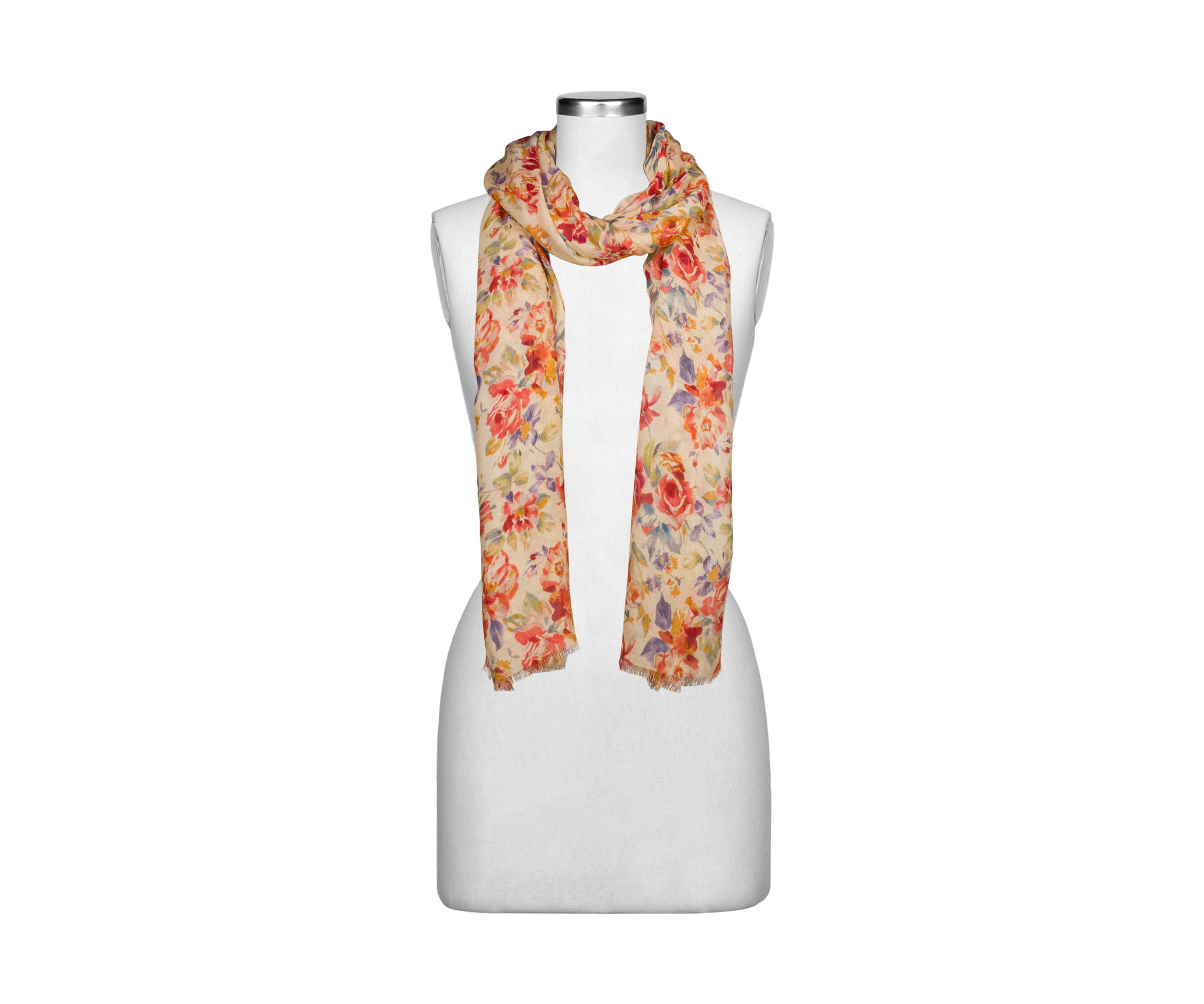 Floral Scarf