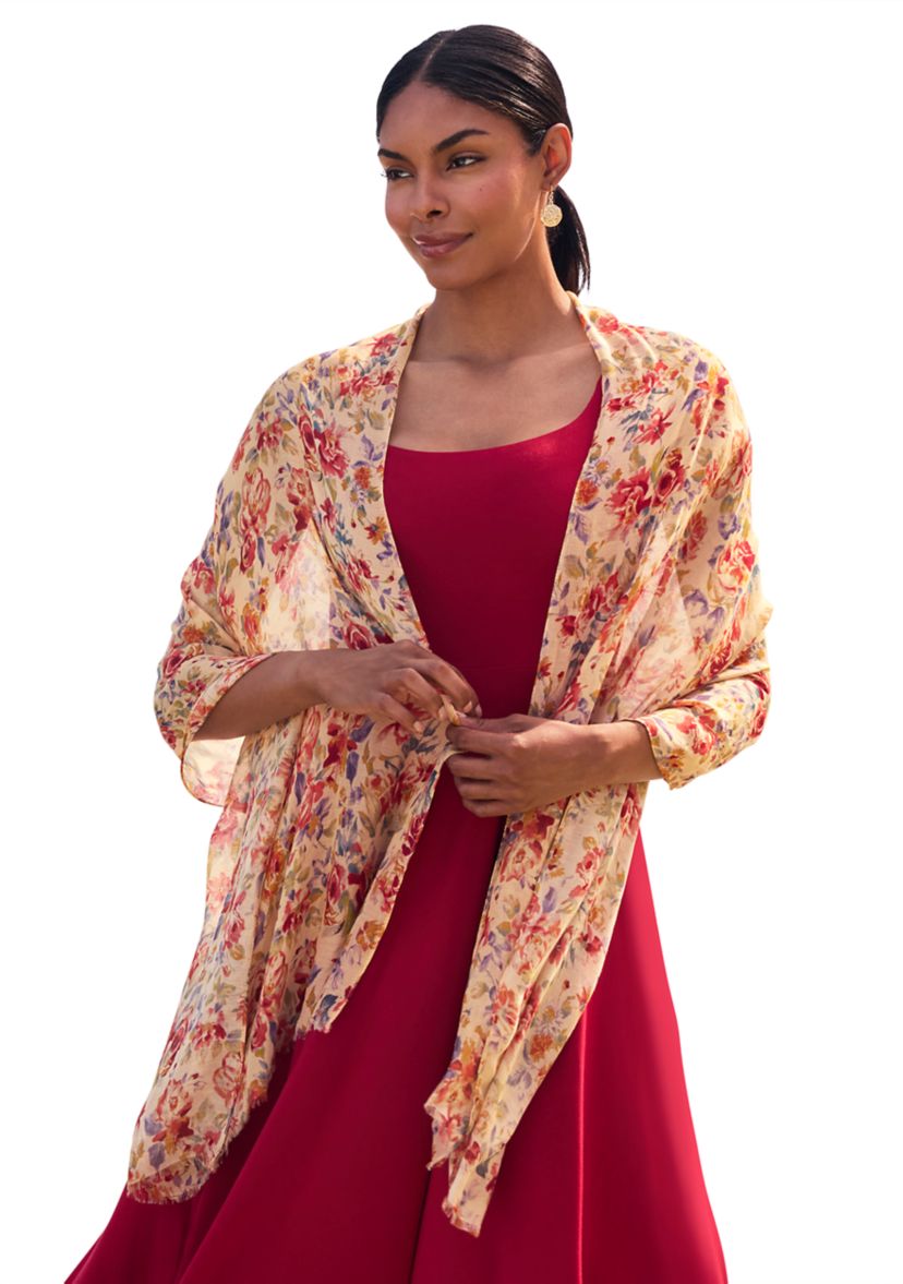 Floral Scarf