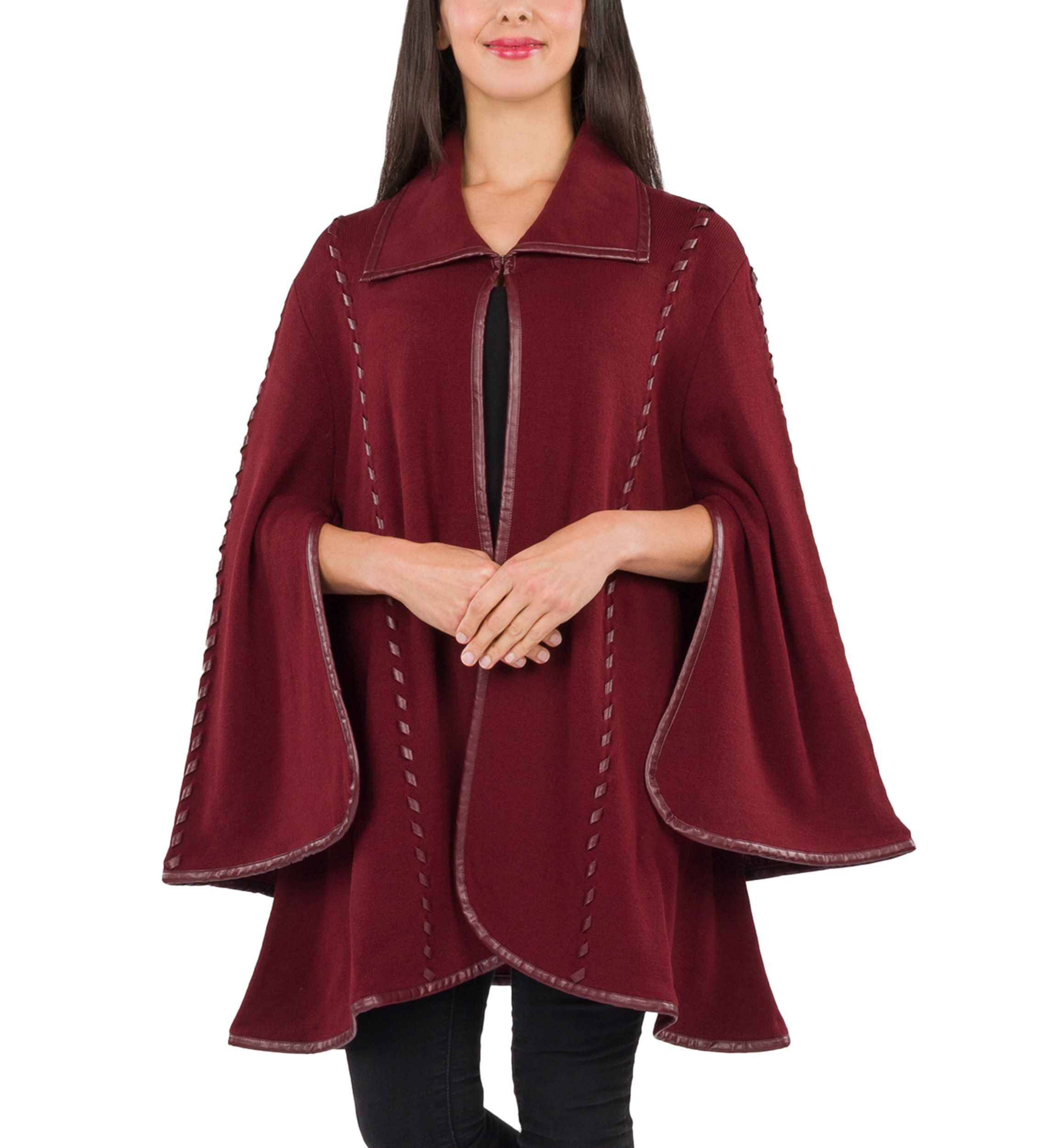 Womens Hand Laced Cape