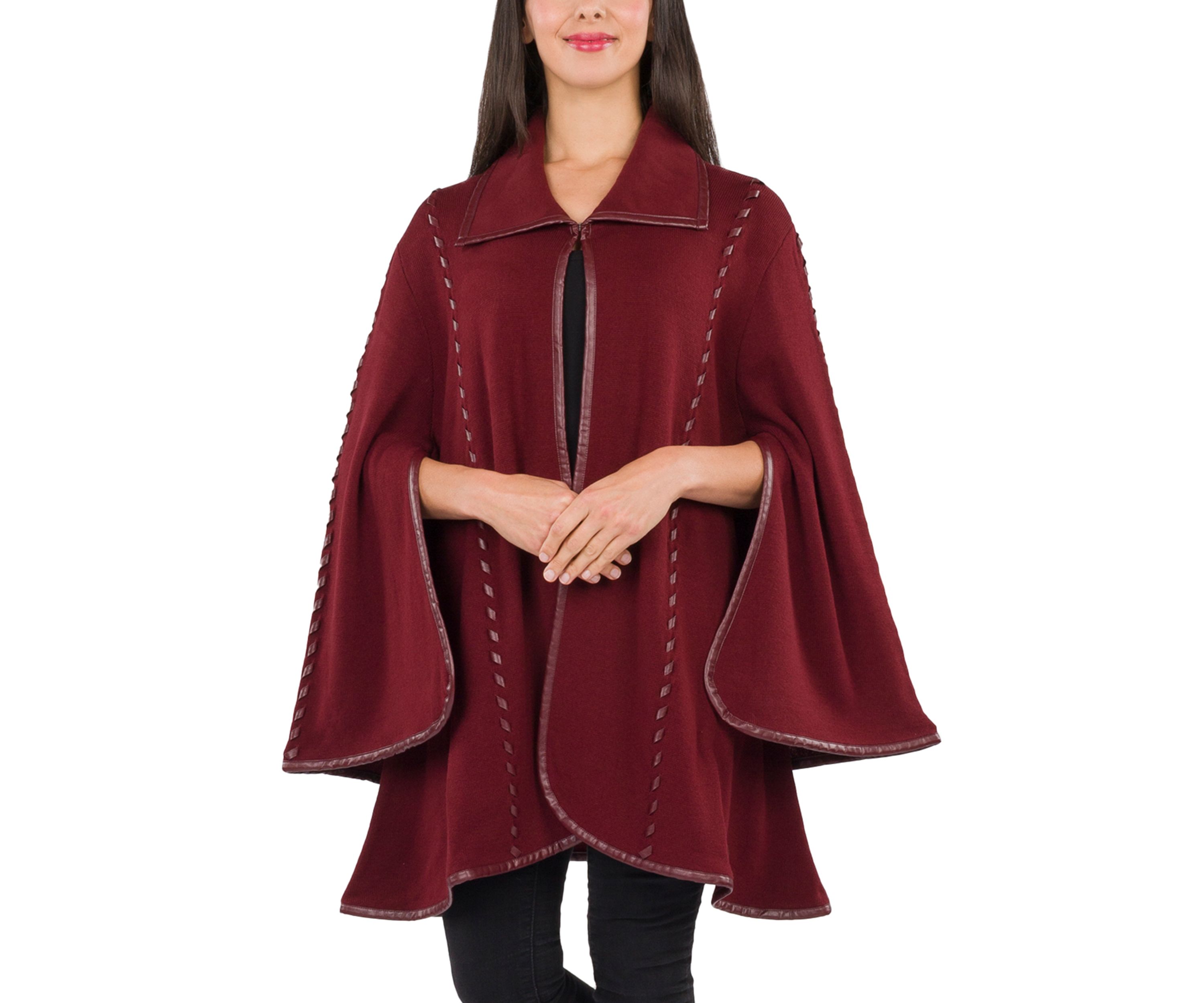 Womens Hand Laced Cape