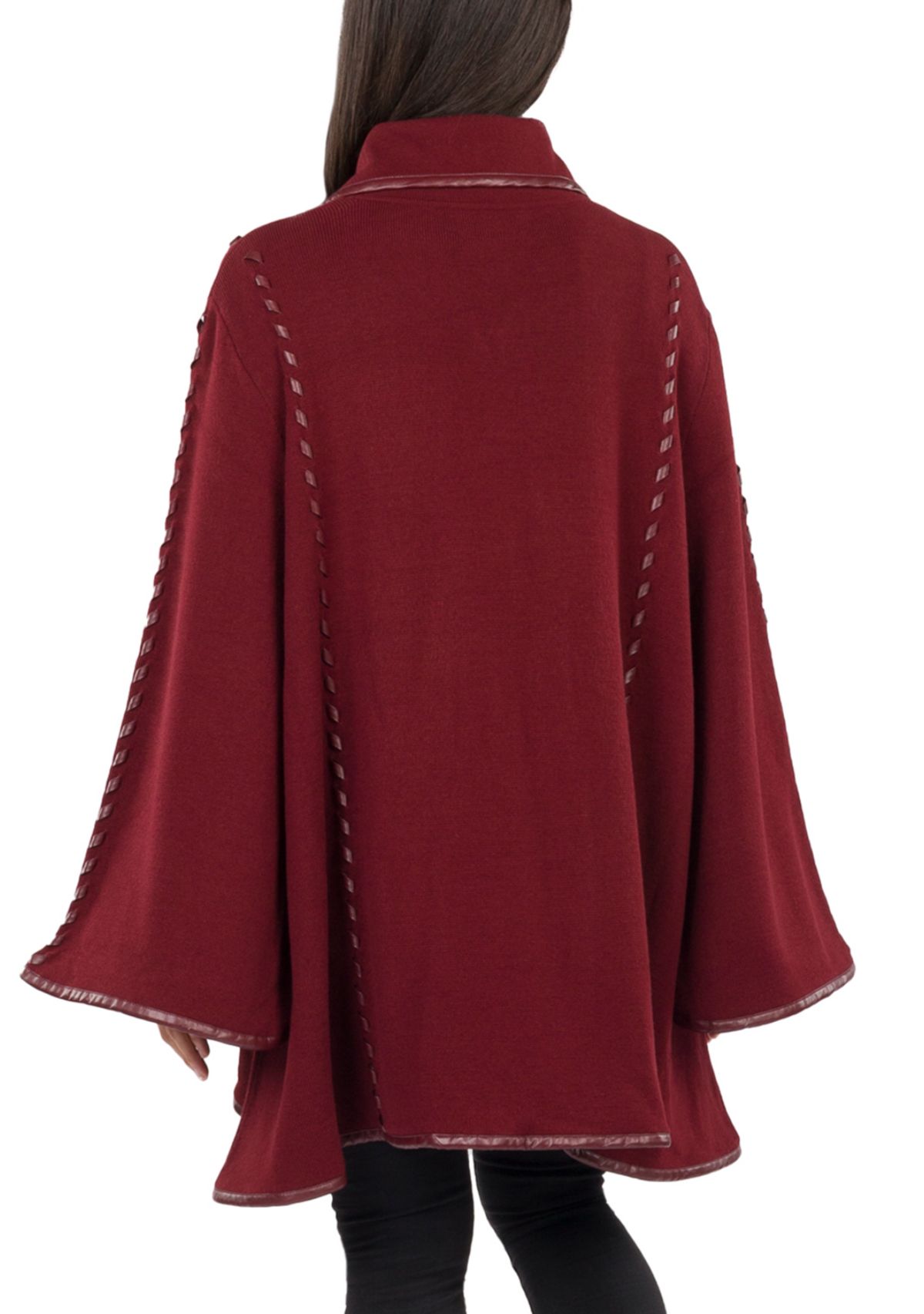 Womens Hand Laced Cape