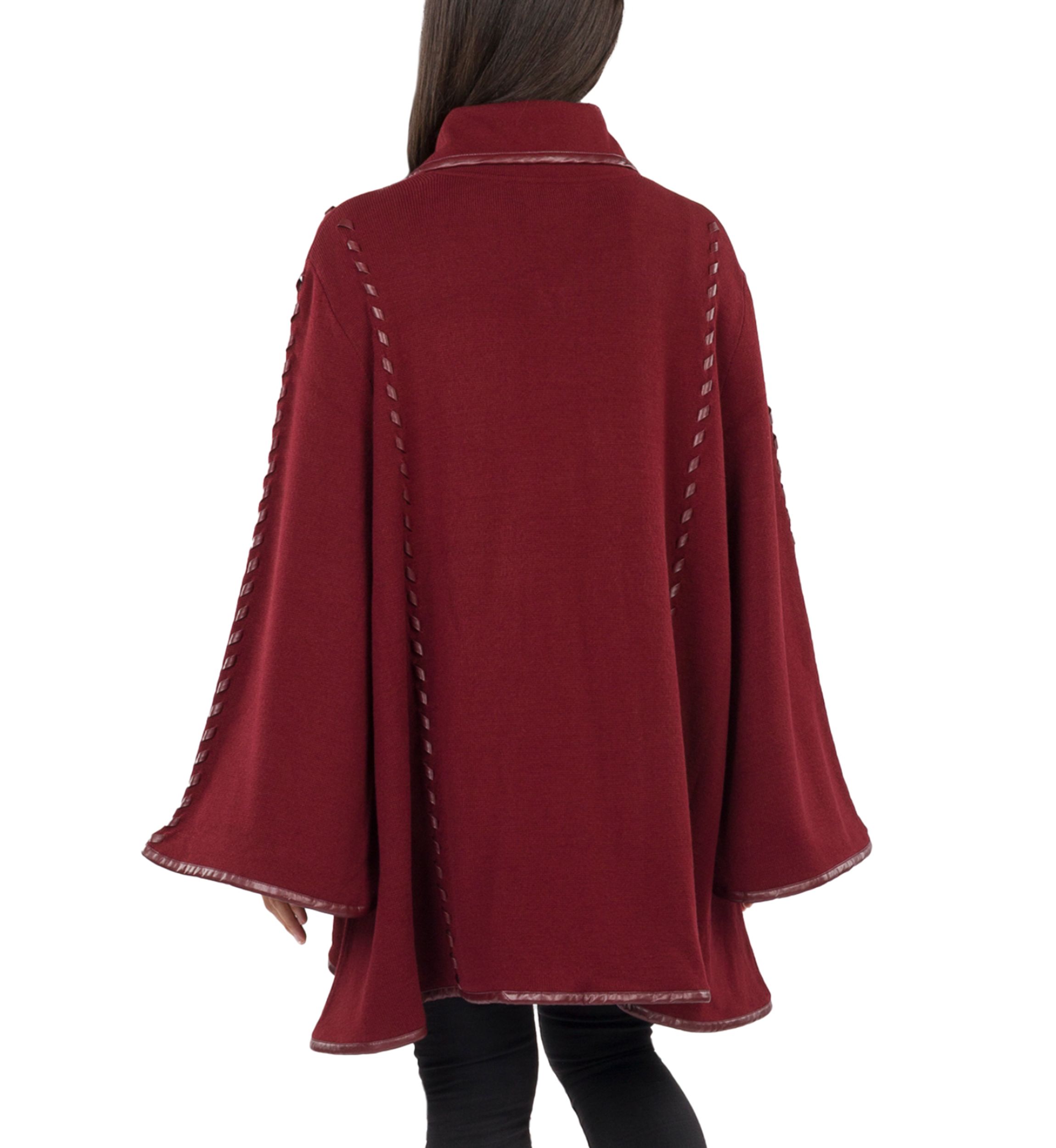 Womens Hand Laced Cape