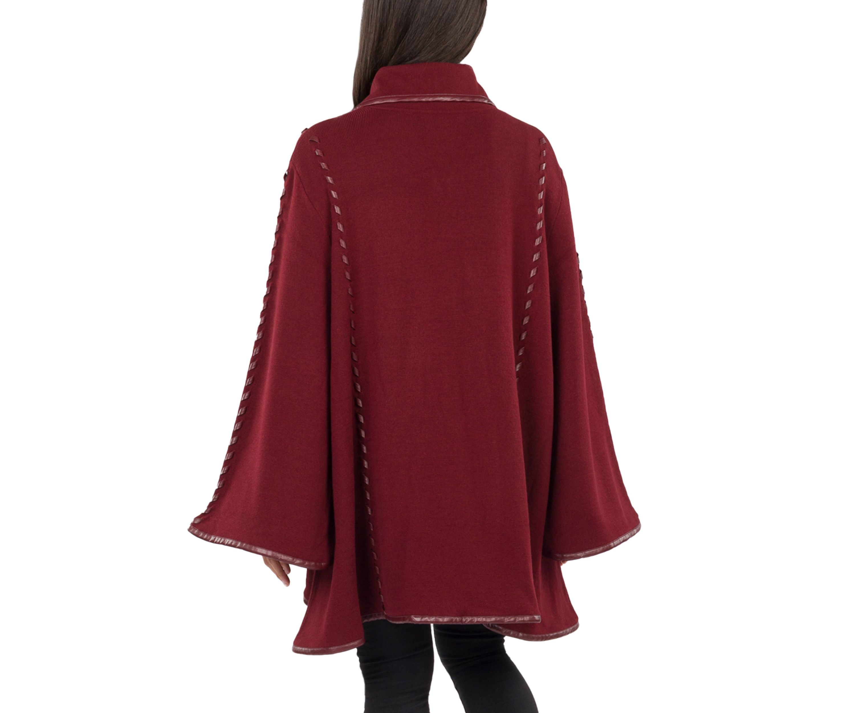 Womens Hand Laced Cape