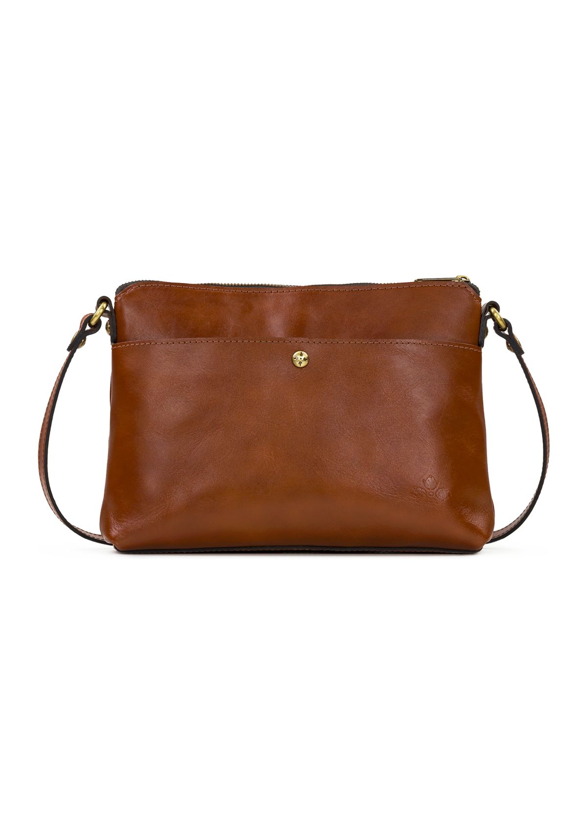 Sac à Main Patricia Nash Colorblock Cuir Veg Tan - Noir & Blanc - Taille Medium - Neuf Avec étiquettes