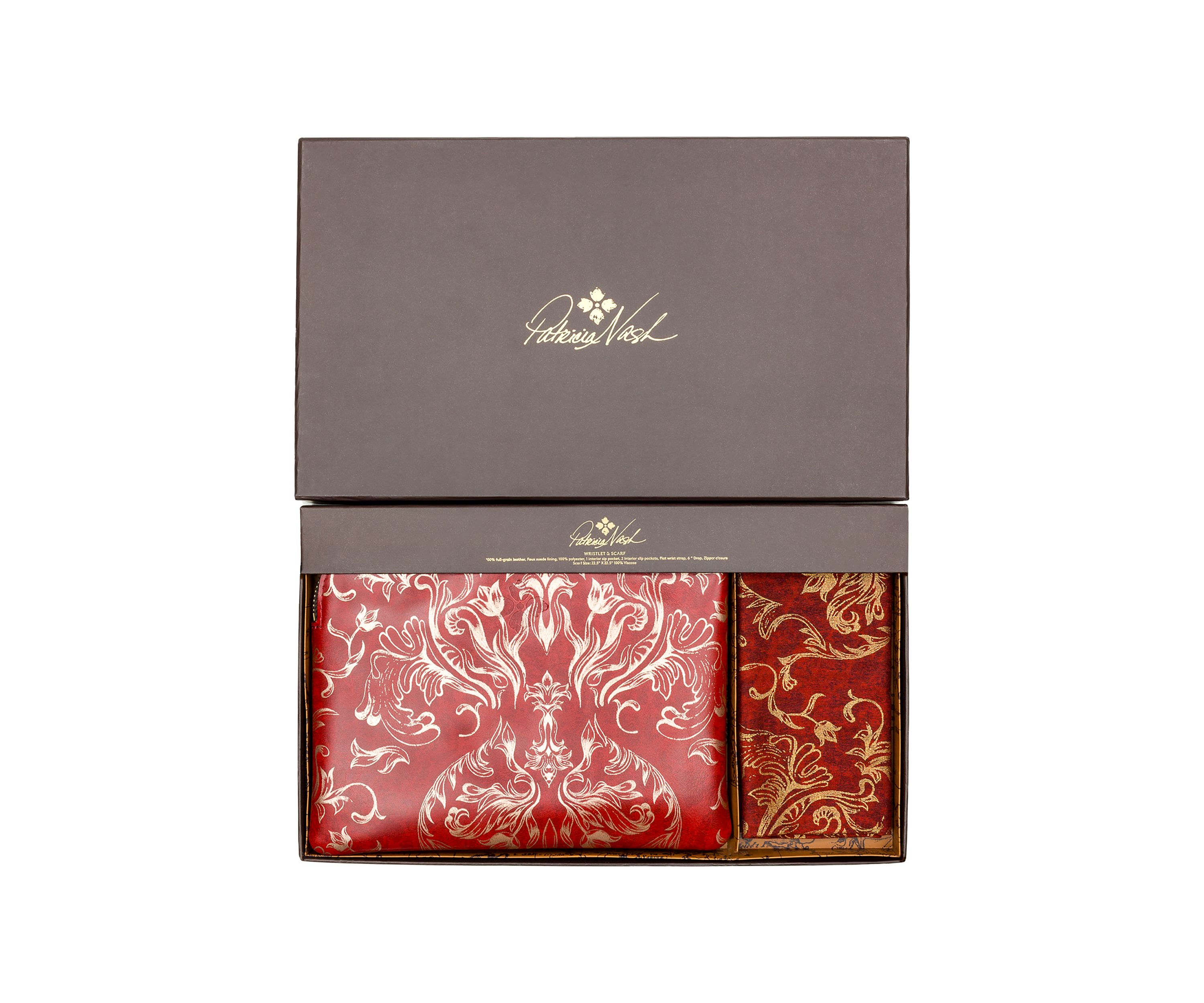 Cassini Wristlet and Scarf Boxed Gift Set 