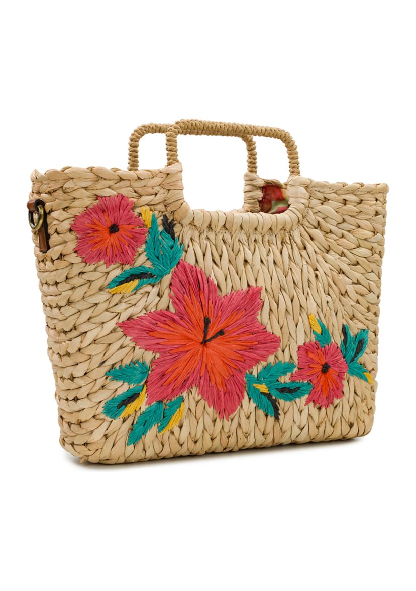 Mykonos Basket Top Handle Crossbody Bag