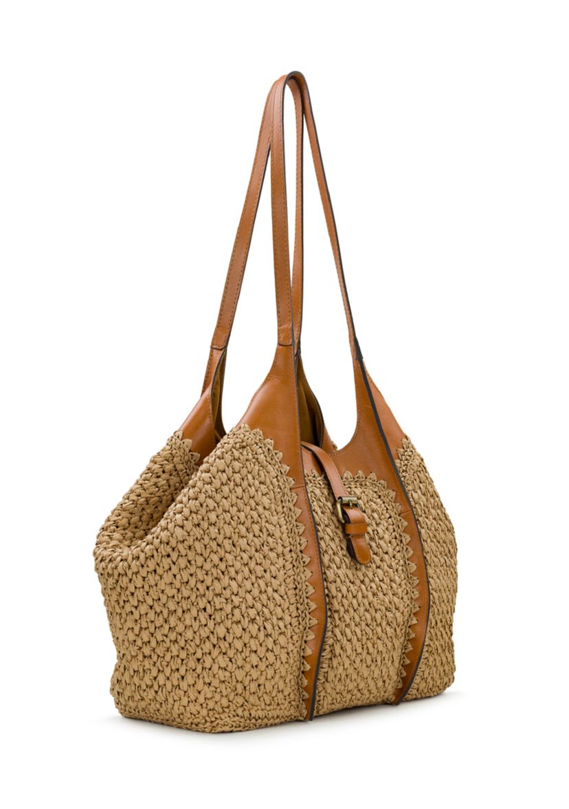 Patricia Nash Santorini Woven Satchel | Belk