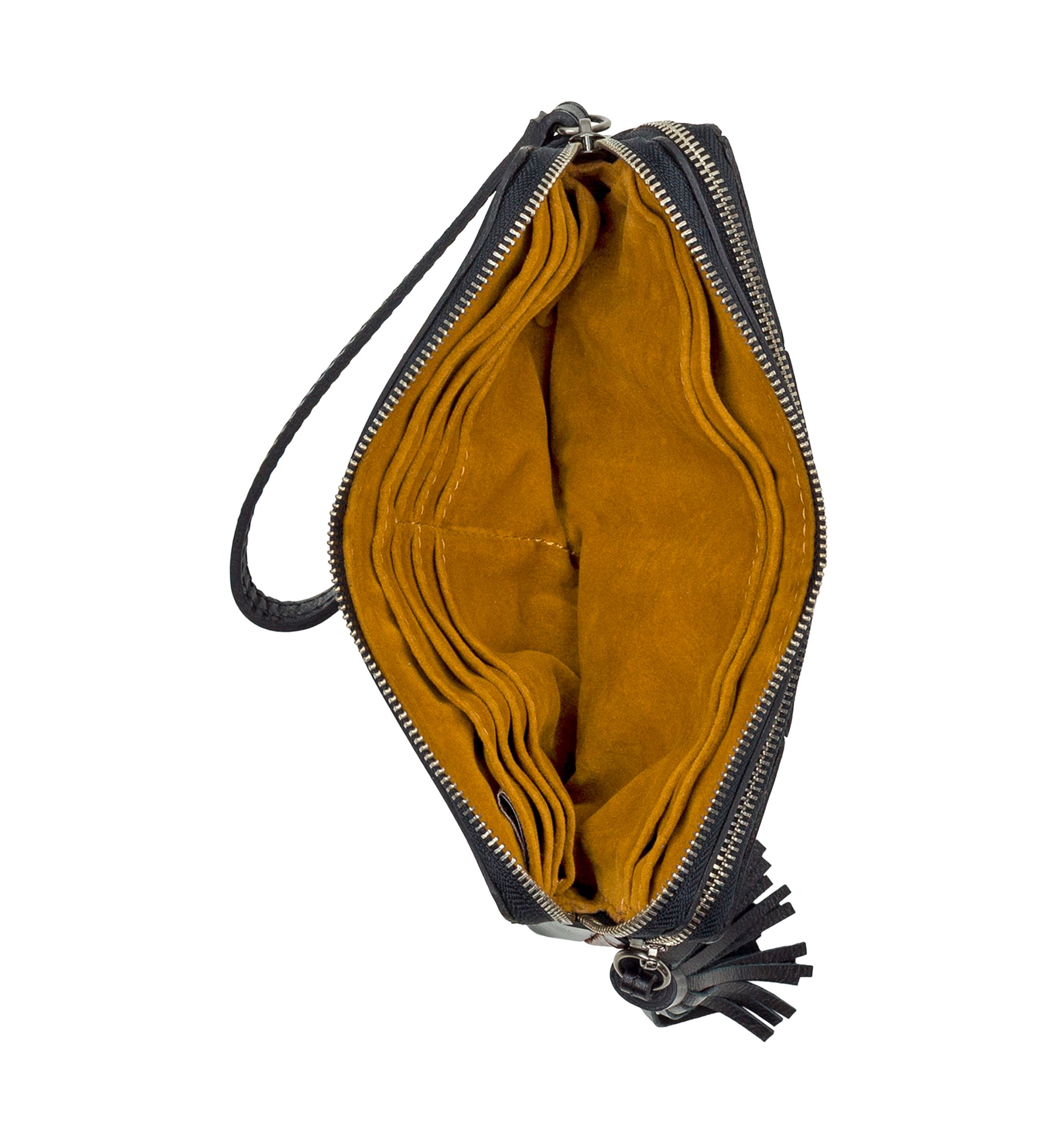 Titto Tassel Wristlet 