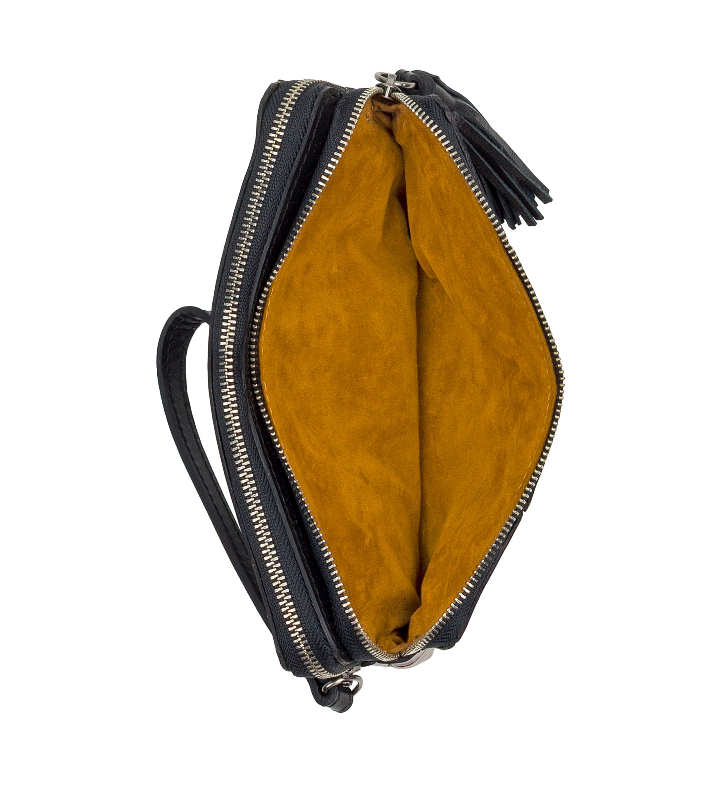 Titto Tassel Wristlet 