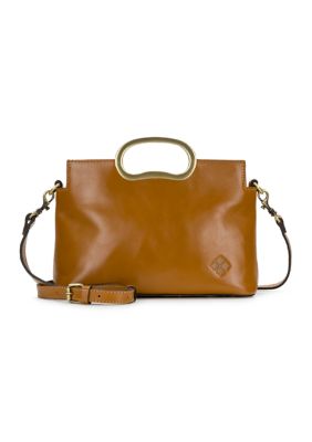 Patricia Nash Karine Top Handle Leather Crossbody