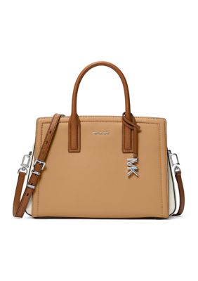MICHAEL Michael Kors Laila Medium Satchel Bag | Belk