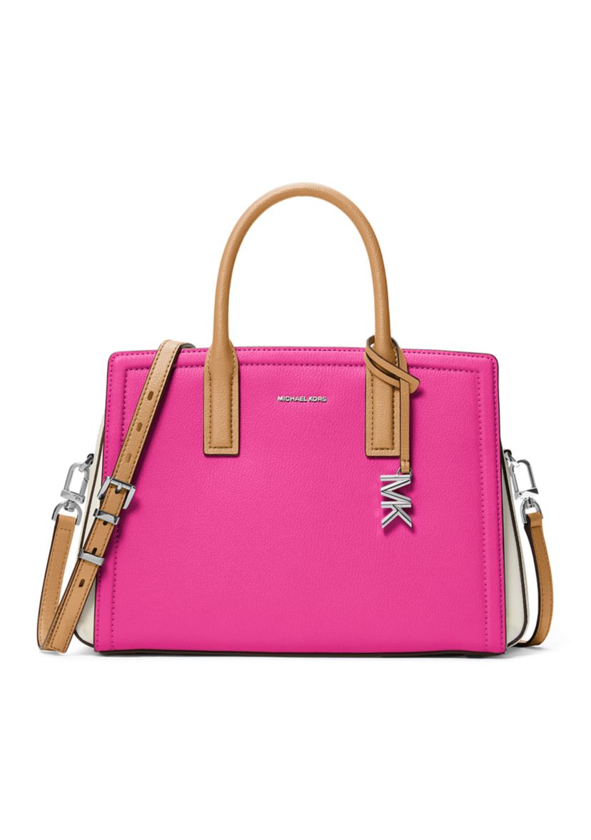 MICHAEL Michael Kors Laila Medium Satchel Bag | Belk
