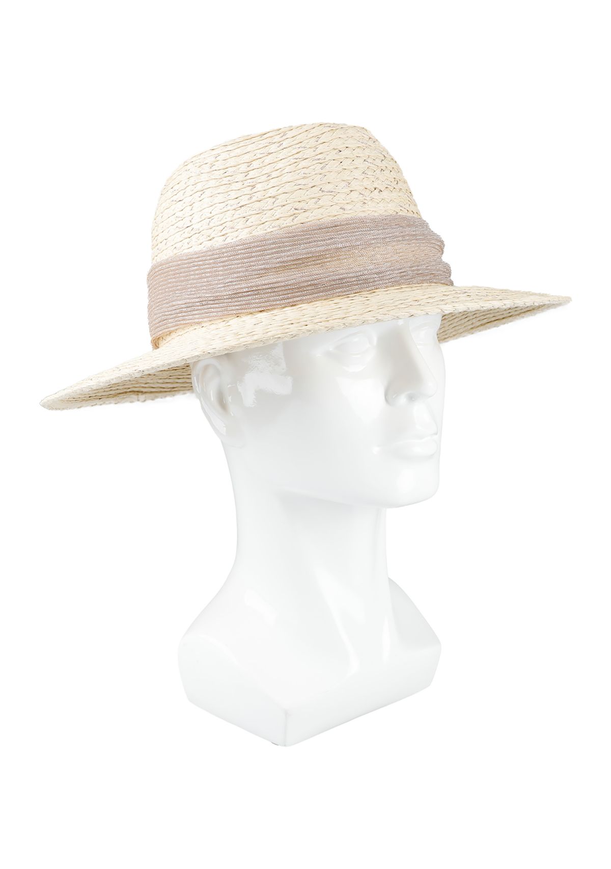 Lightweight Straw Panama Hat 