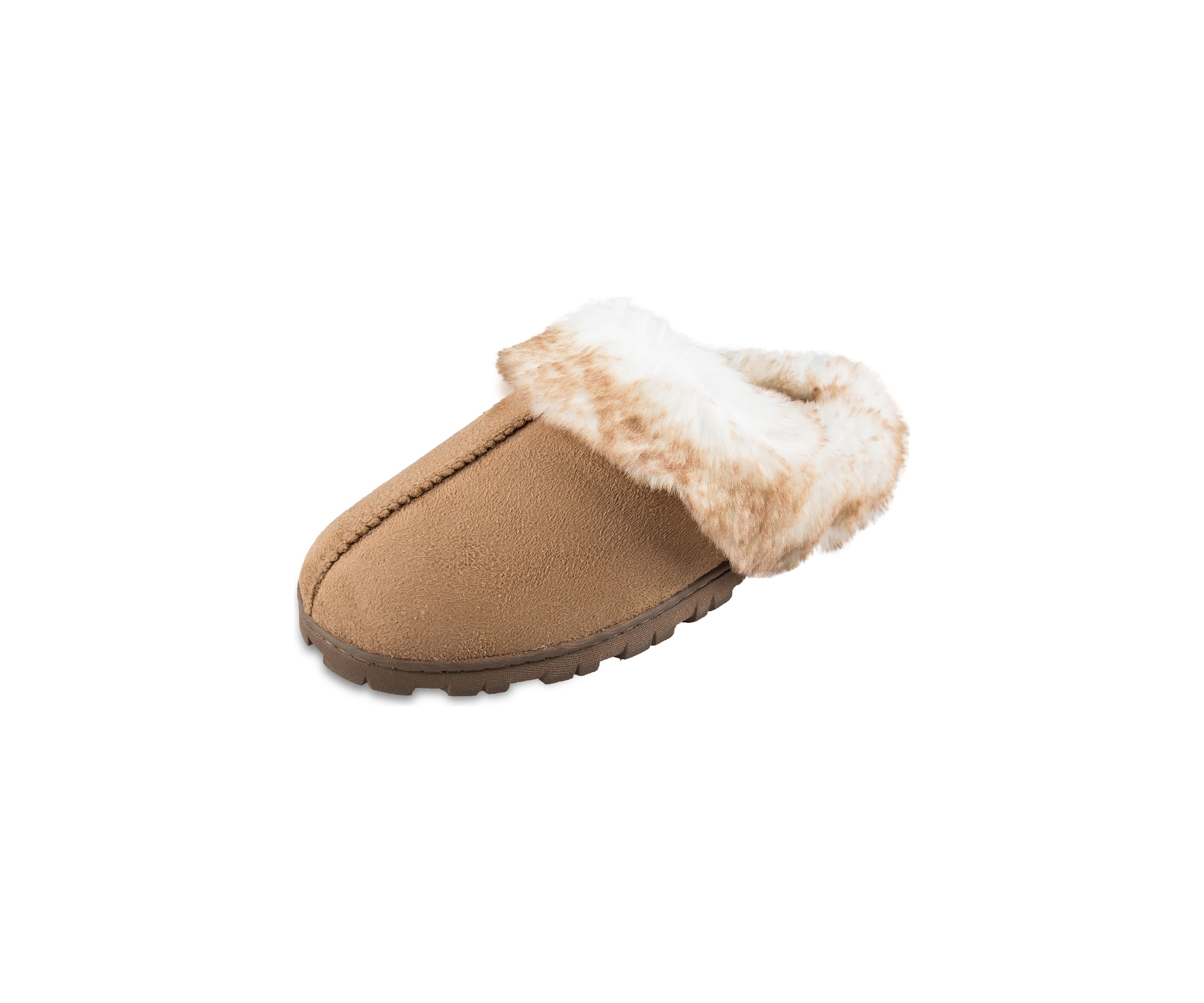 Microsuede Clog Slippers