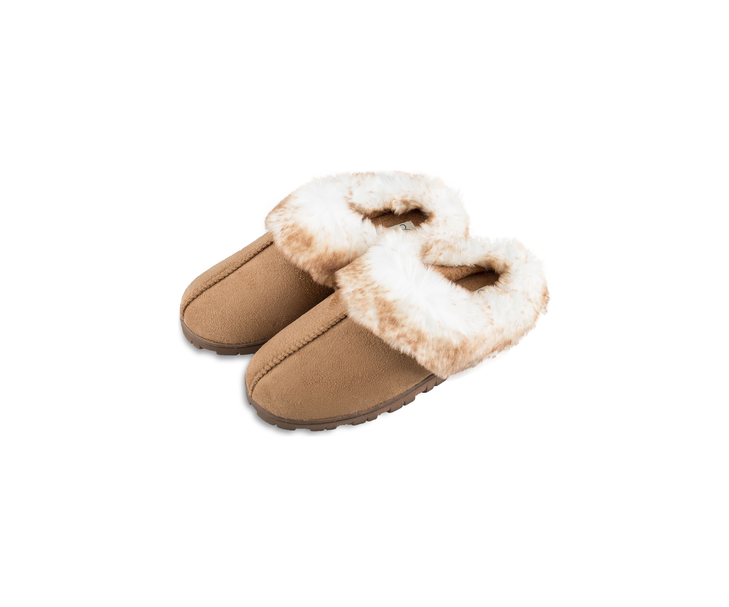 Microsuede Clog Slippers