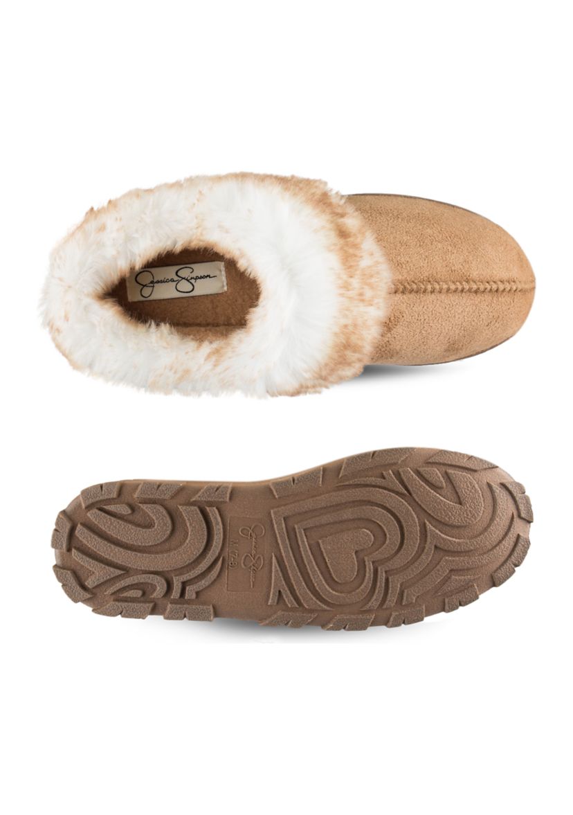 Microsuede Clog Slippers
