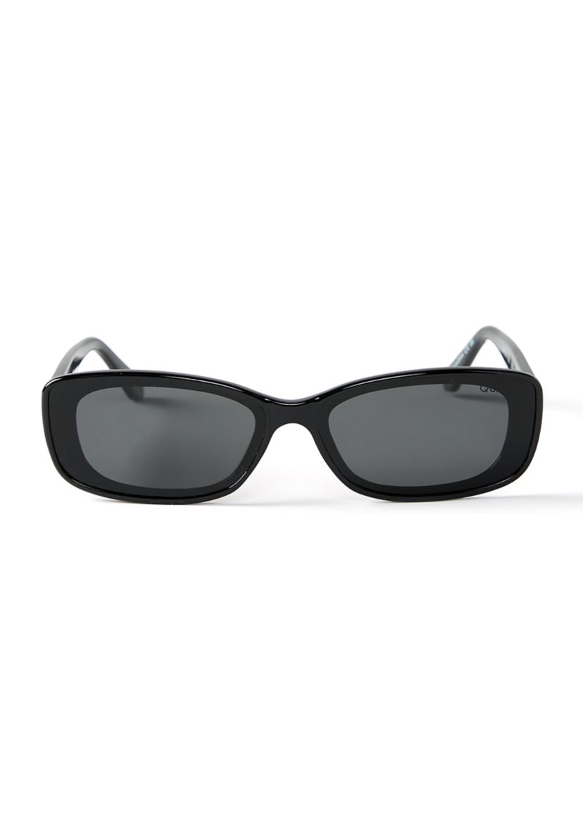 Womens Vibe Check Narrow Rectangular Sunglasses