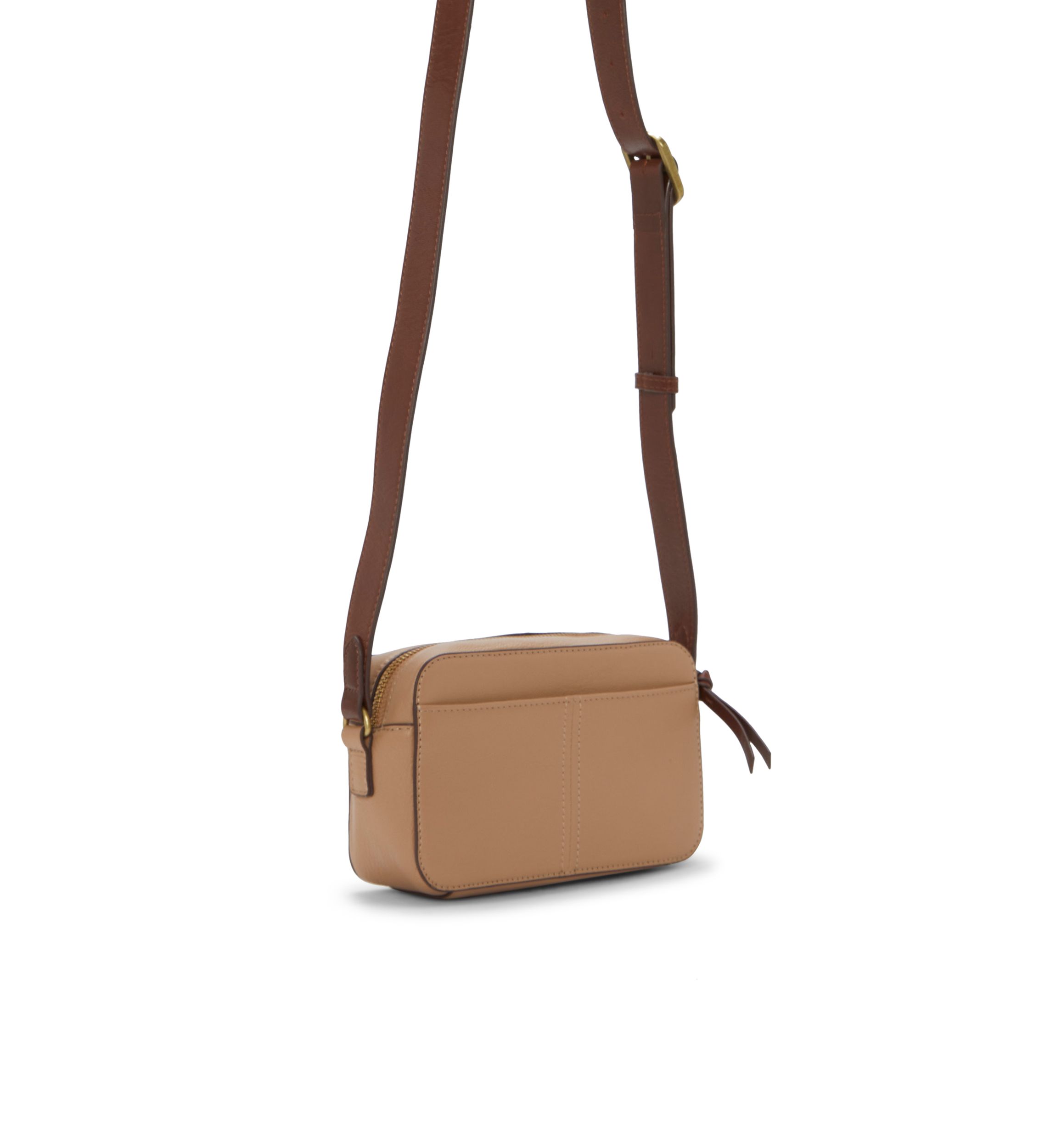 Mora Leather Crossbody Camera Bag