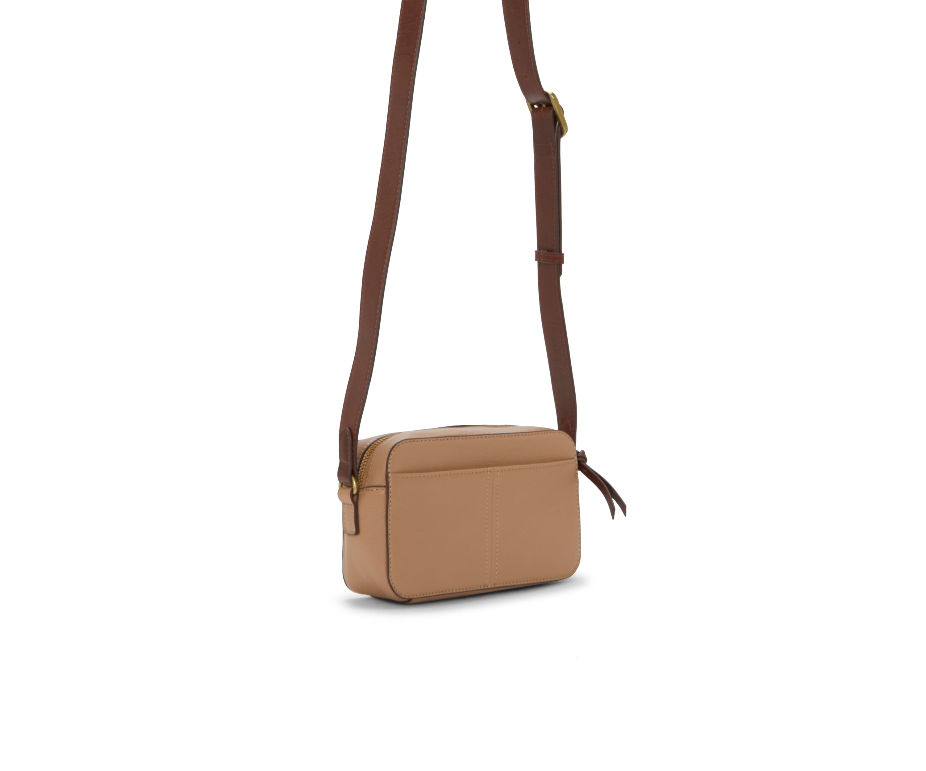 Mora Leather Crossbody Camera Bag
