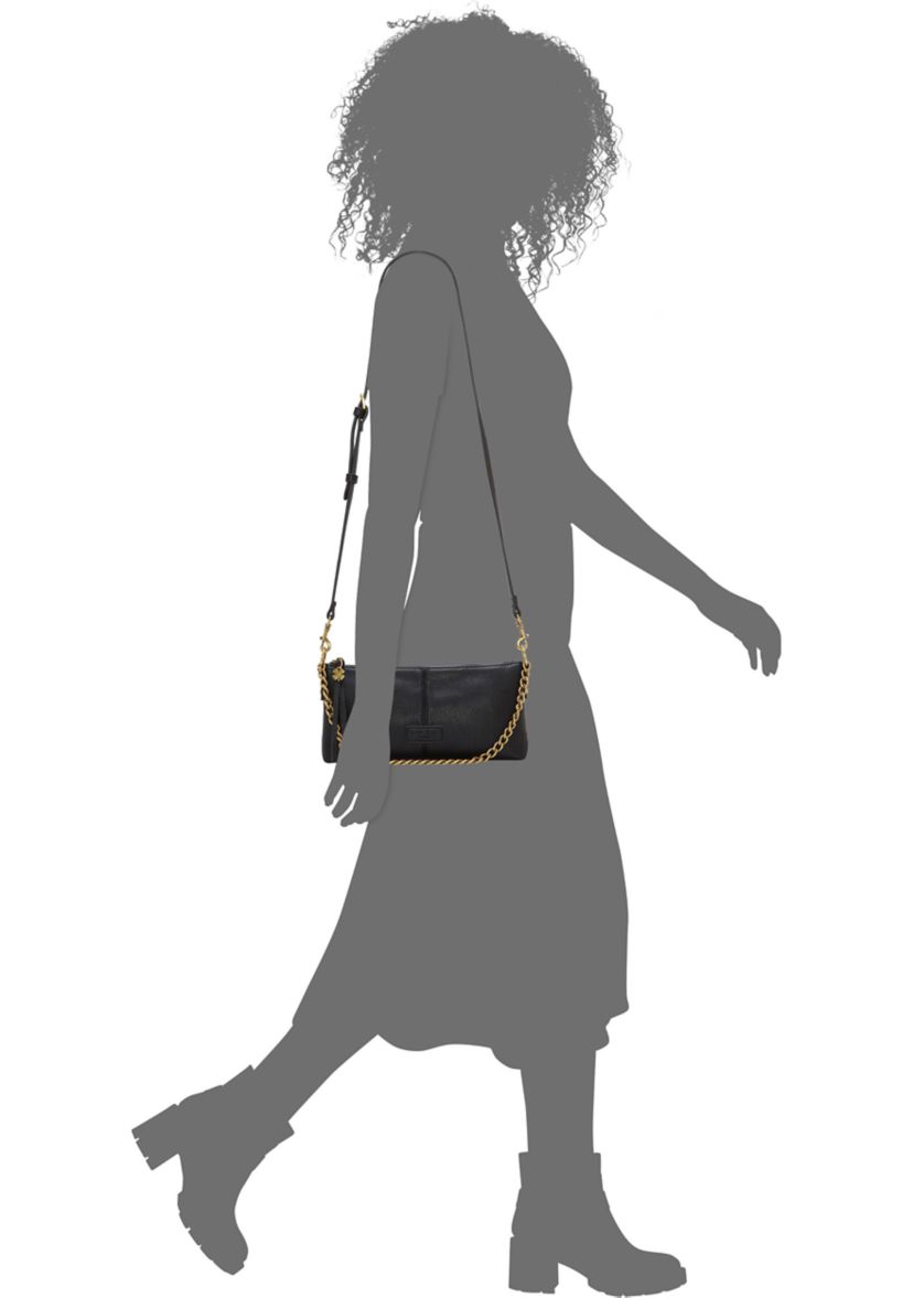 Zena Small Denim Crossbody