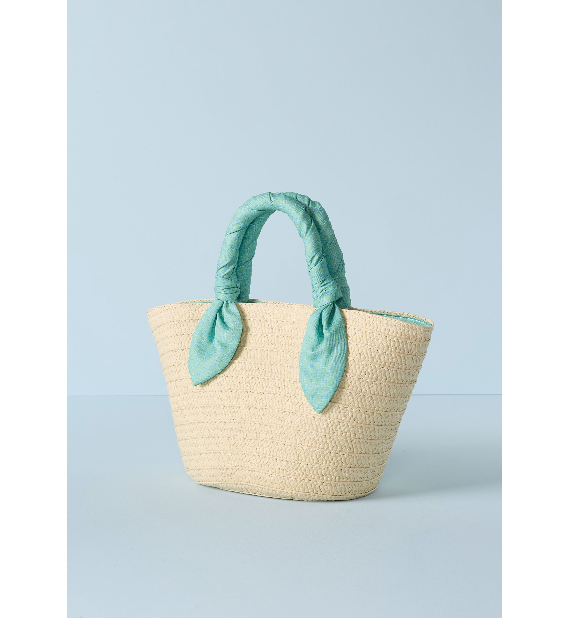 Sewing Down South x Crown & Ivy™ Vendue Medium Straw Handbag