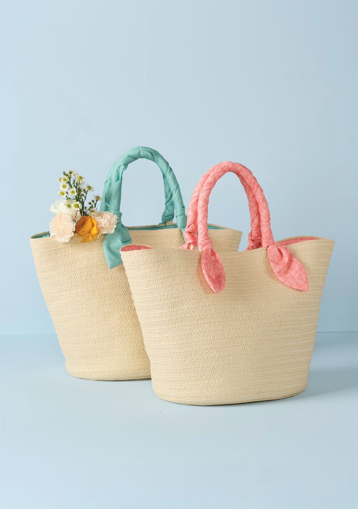 Sewing Down South x Crown & Ivy™ Vendue Large Straw Handbag