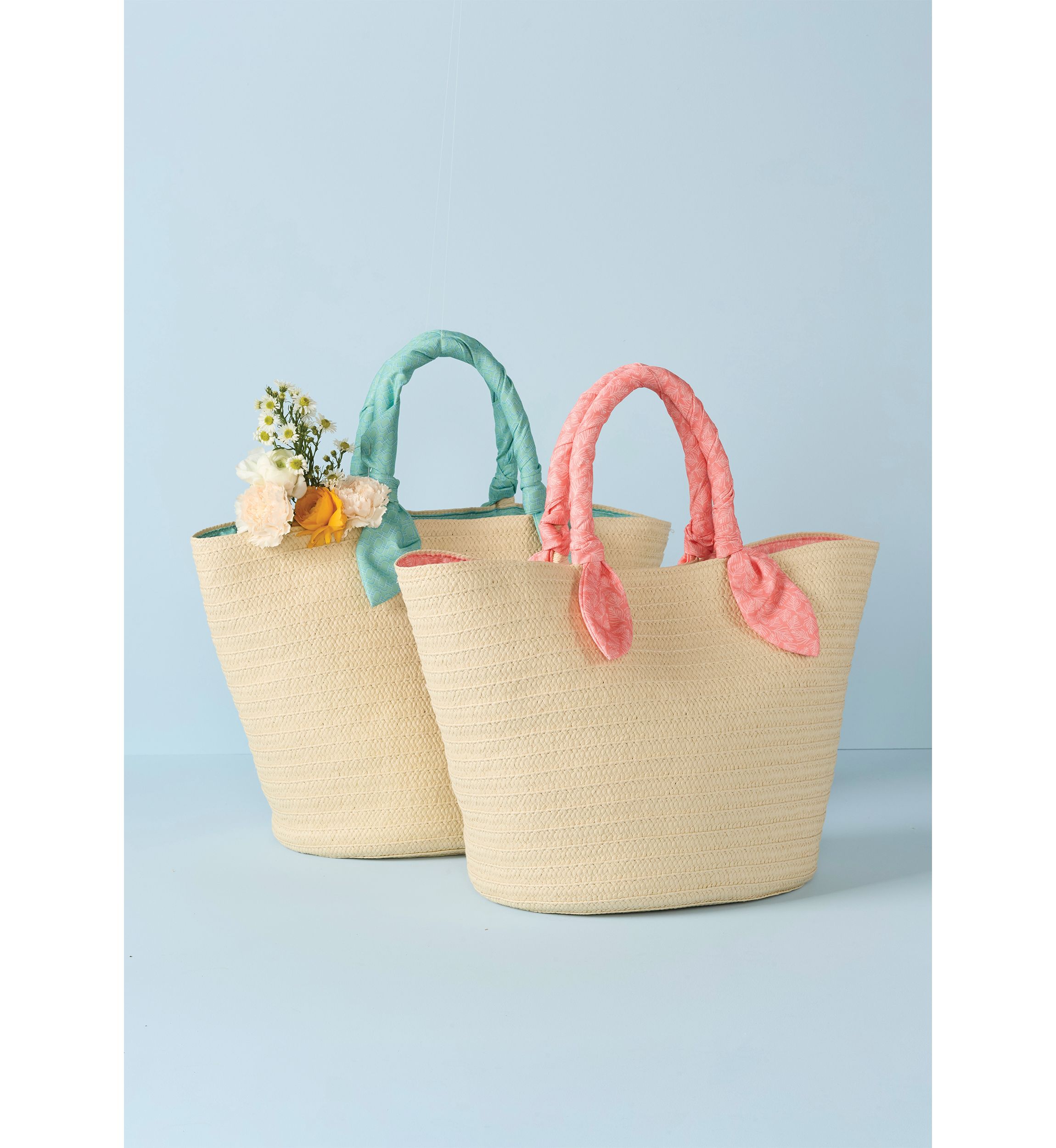 Sewing Down South x Crown & Ivy™ Vendue Large Straw Handbag