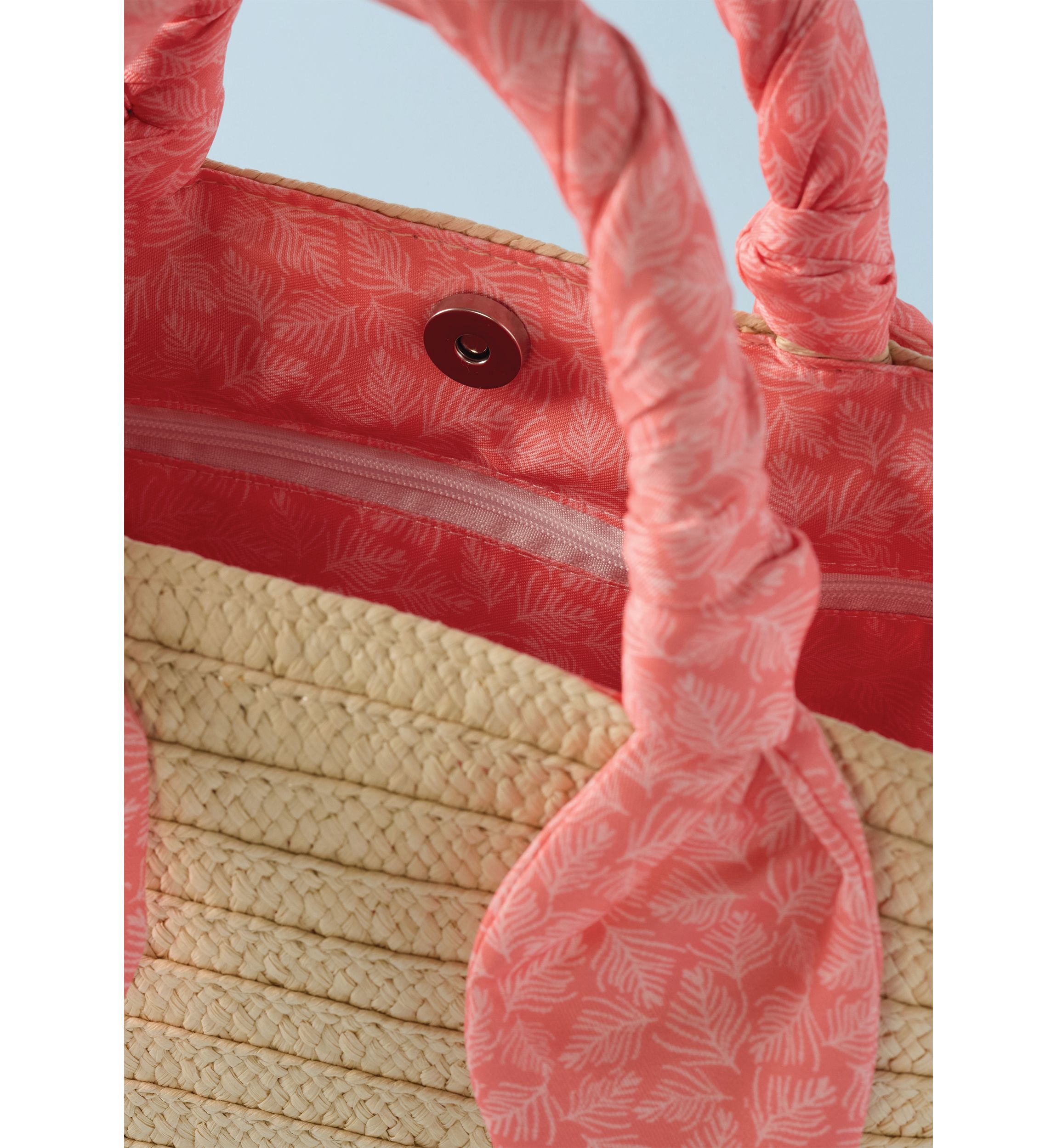 Sewing Down South x Crown & Ivy™ Vendue Large Straw Handbag