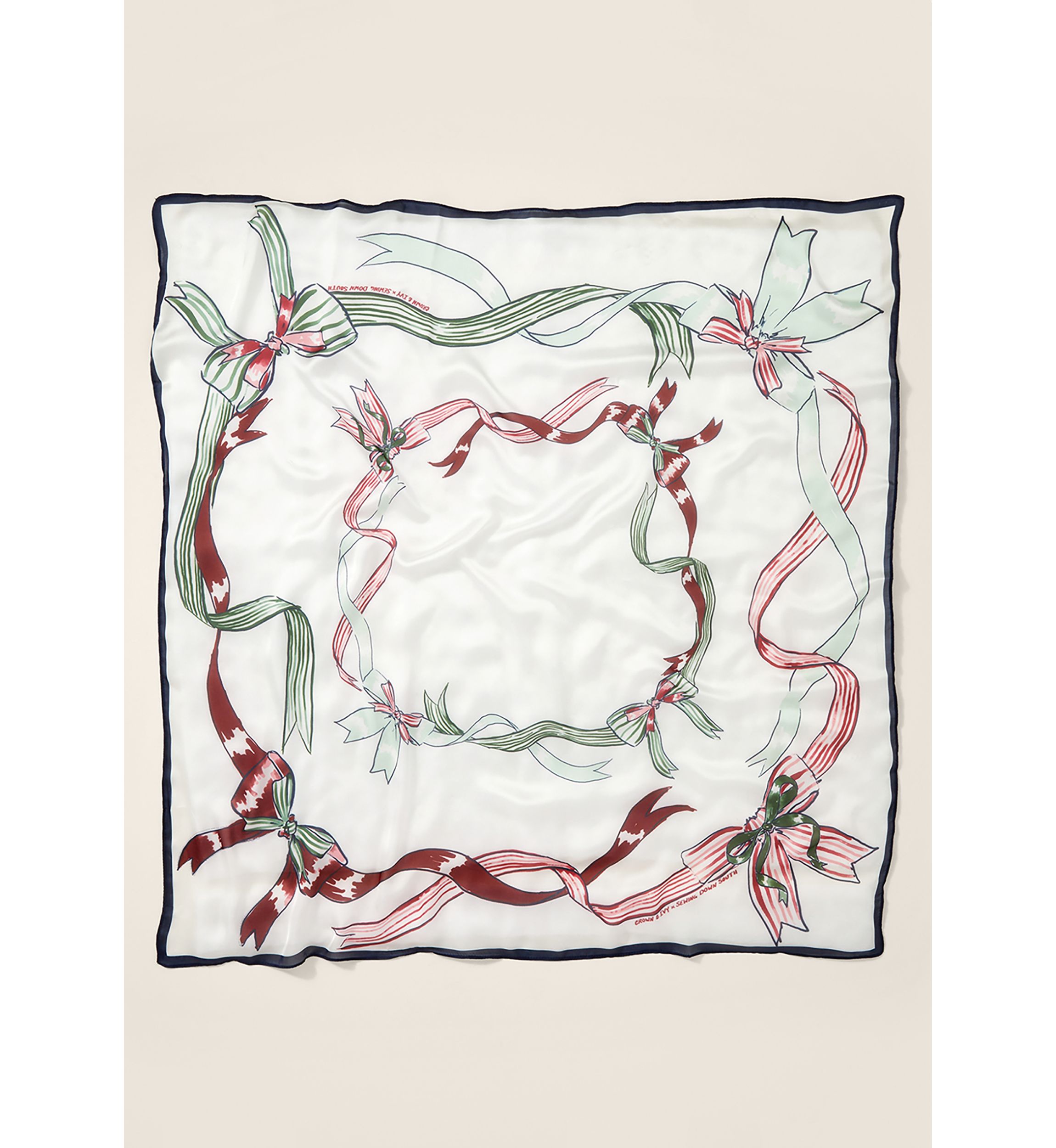 Sewing Down South x Crown & Ivy™ Bow Print Scarf