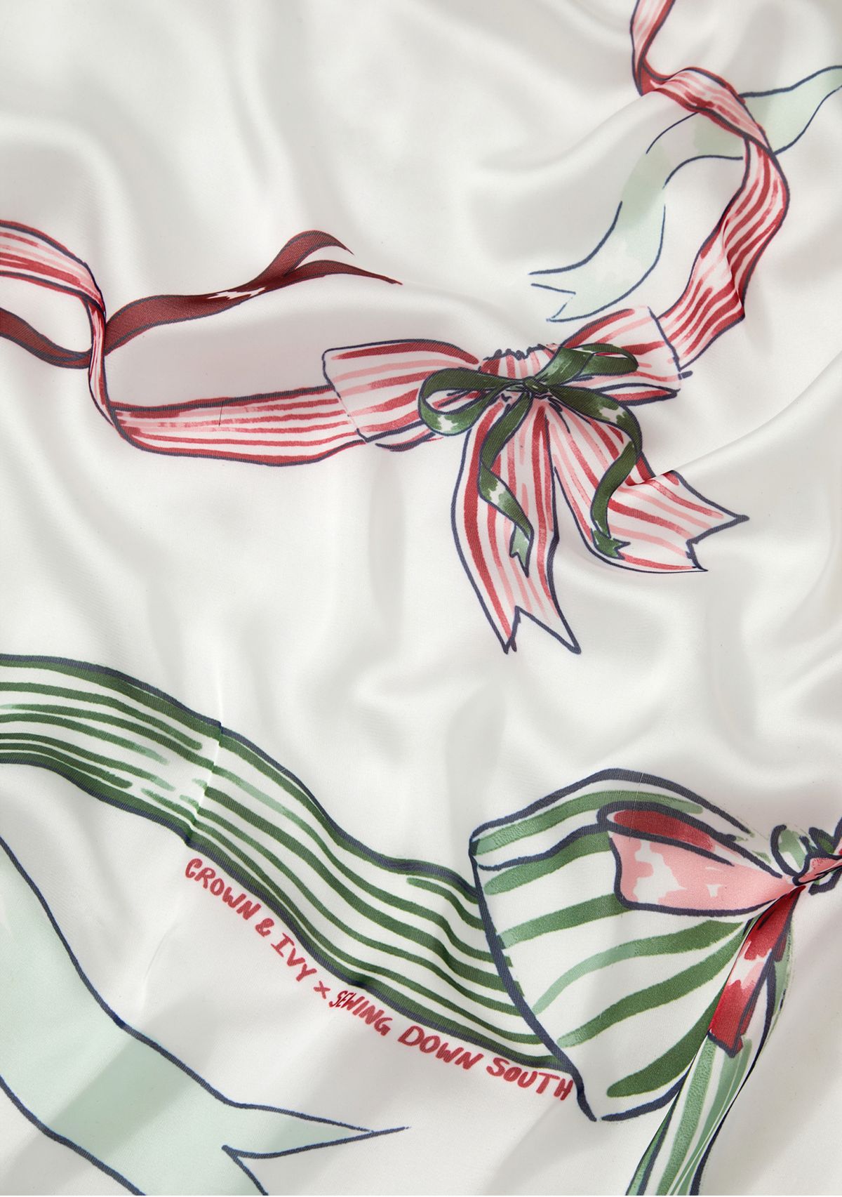 Sewing Down South x Crown & Ivy™ Bow Print Scarf