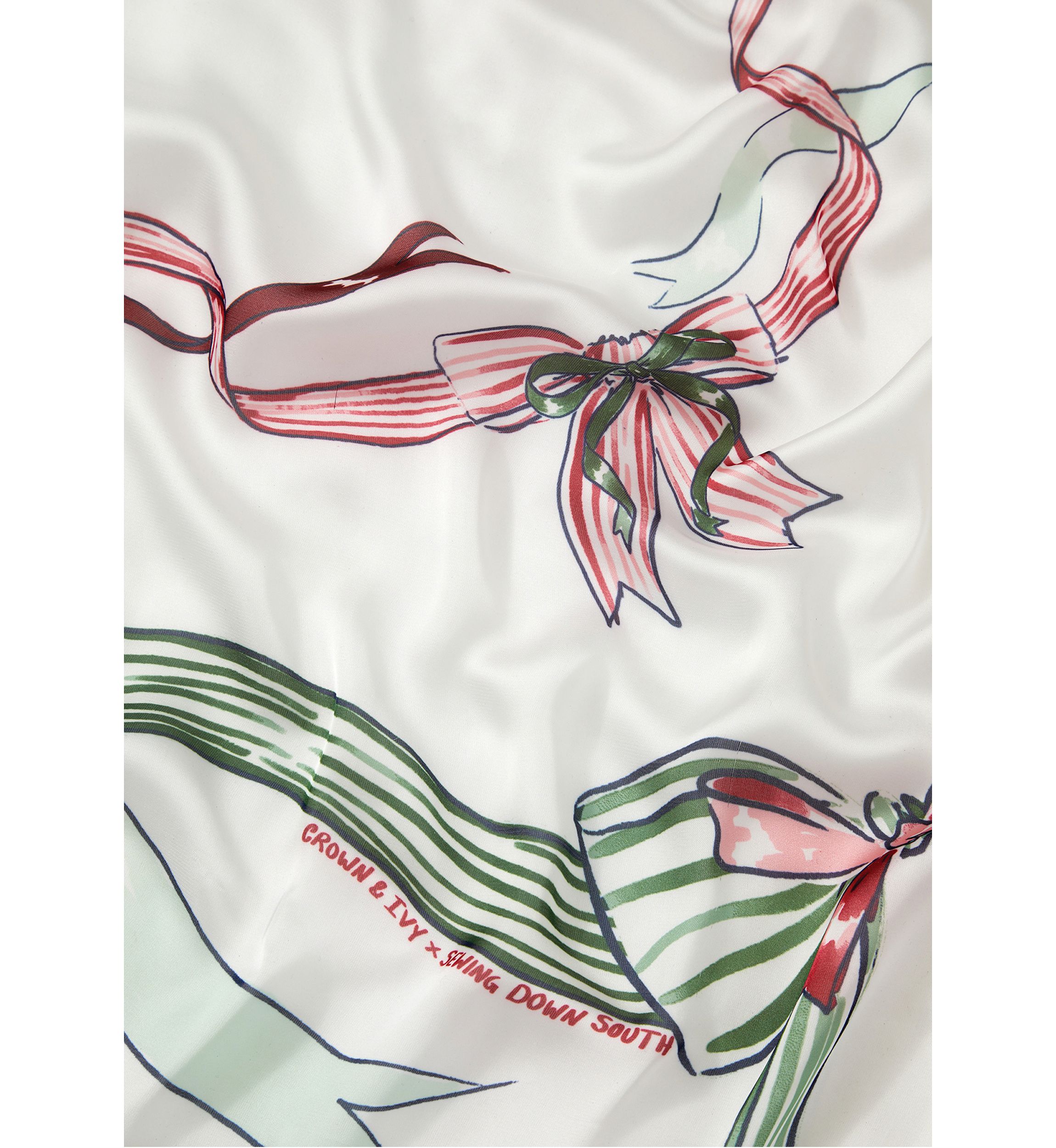 Sewing Down South x Crown & Ivy™ Bow Print Scarf