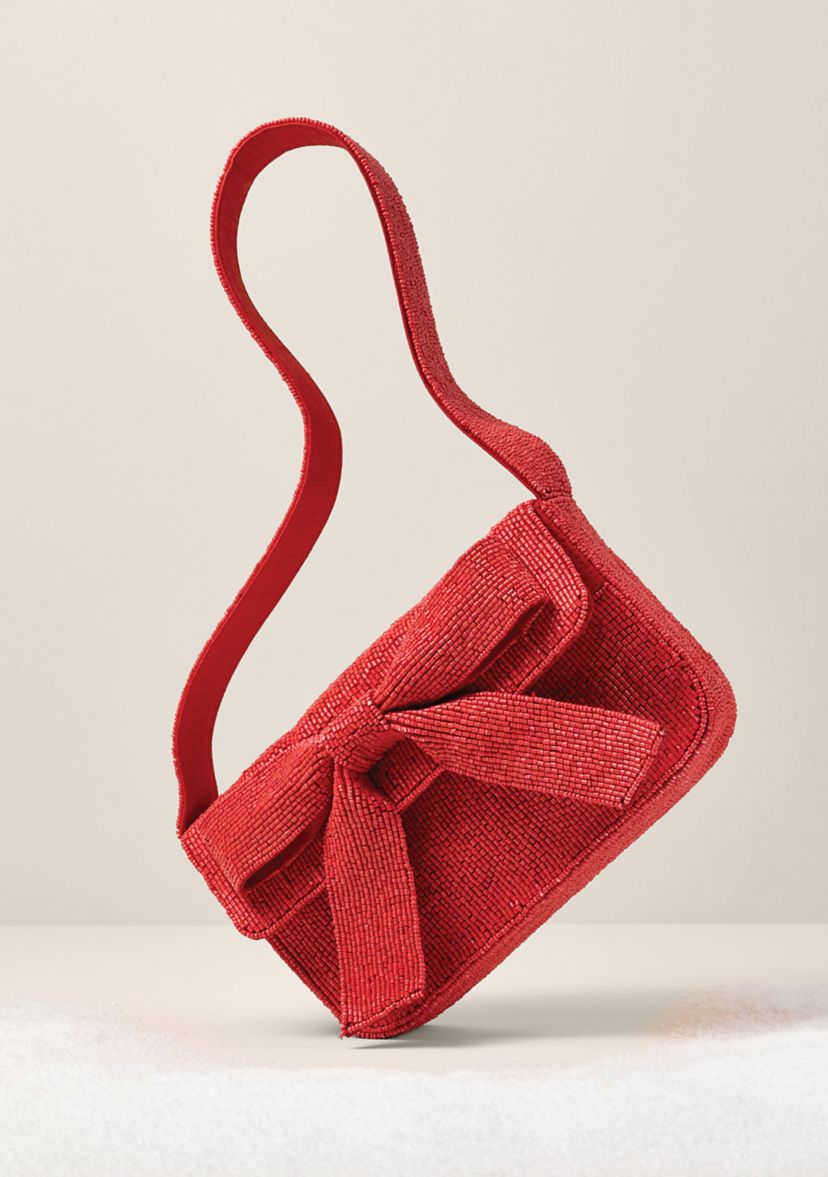 Sewing Down South x Crown & Ivy™ Beaded Bow Handbag
