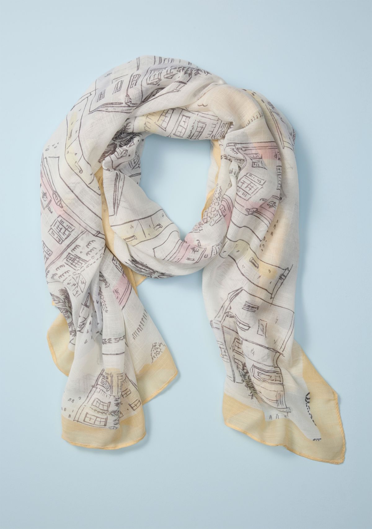 Sewing Down South x Crown & Ivy™ Chalmers Printed Pareo