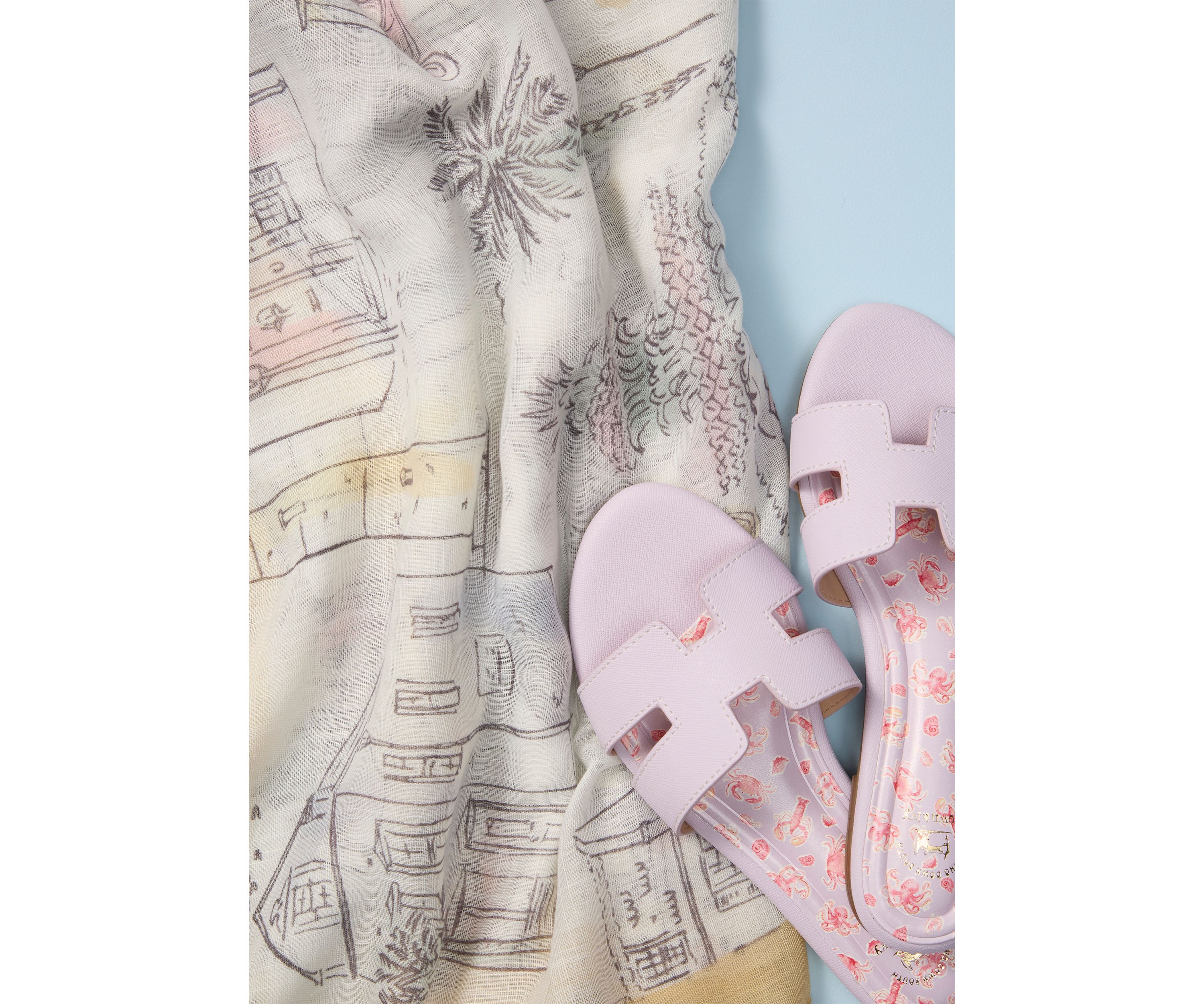 Sewing Down South x Crown & Ivy™ Chalmers Printed Pareo