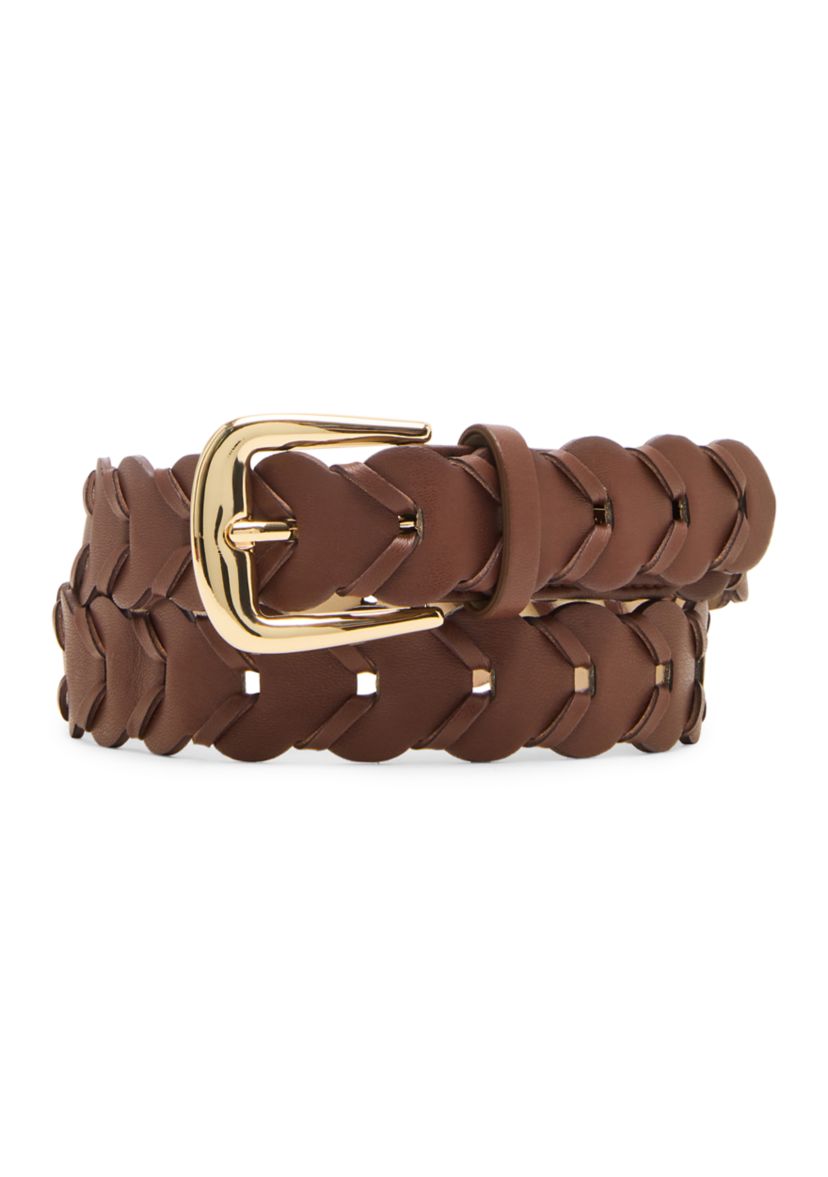 Whipstitched Pants Belt