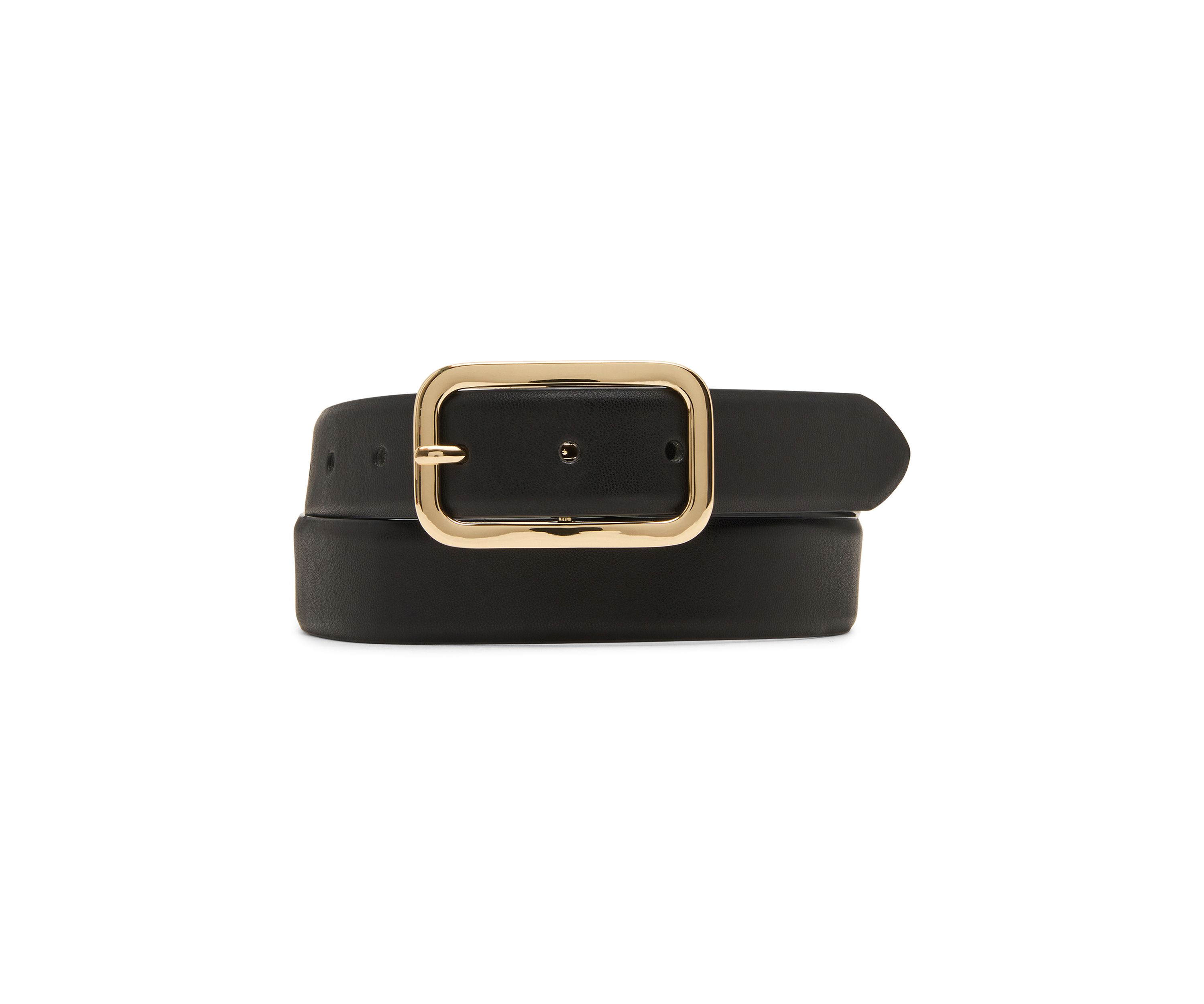 Square Oval Buckle Pants Belt