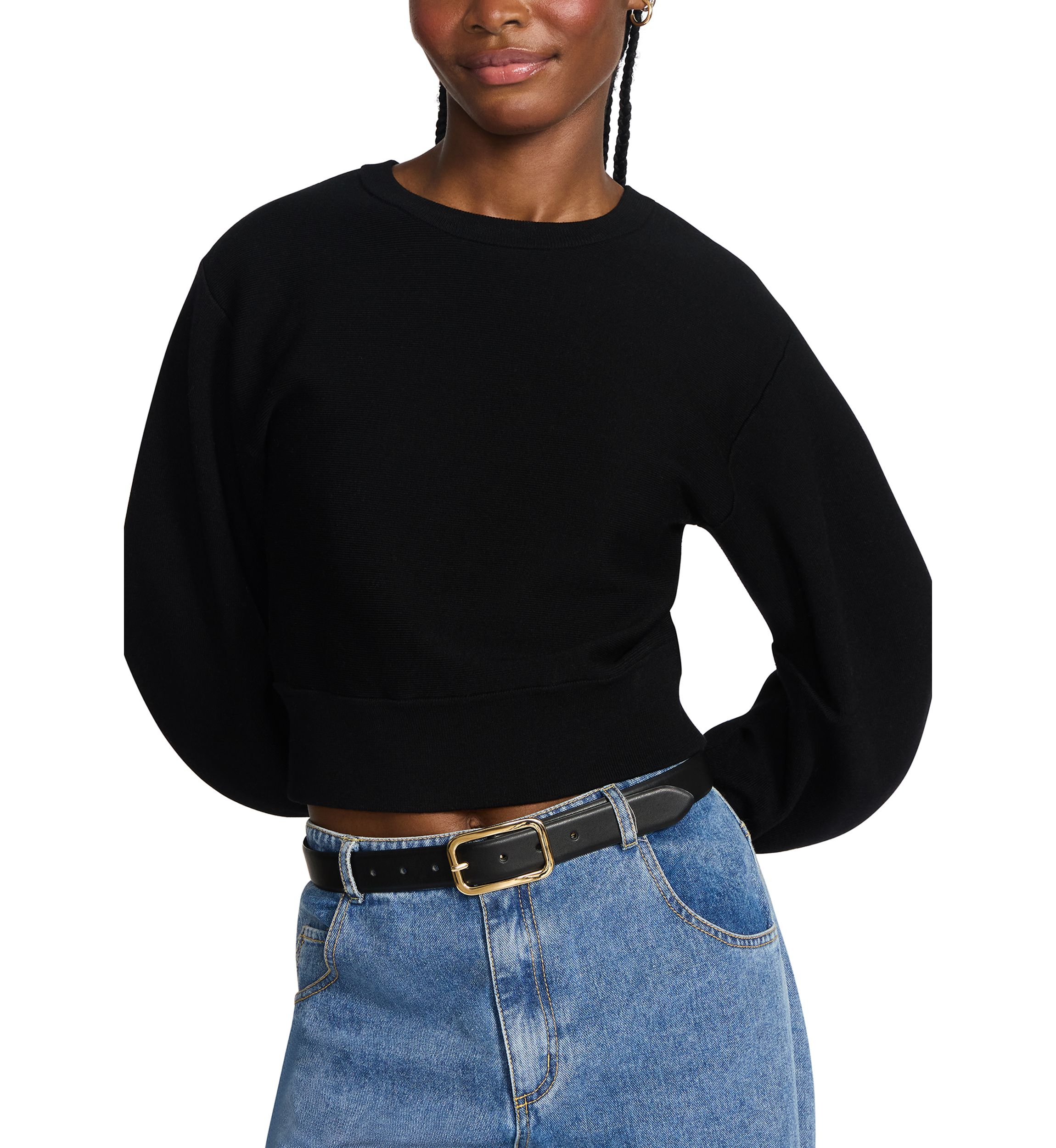 Square Oval Buckle Pants Belt