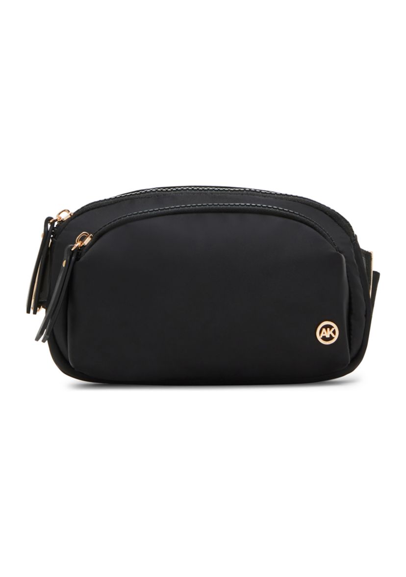 Double Zipper Belt Bag