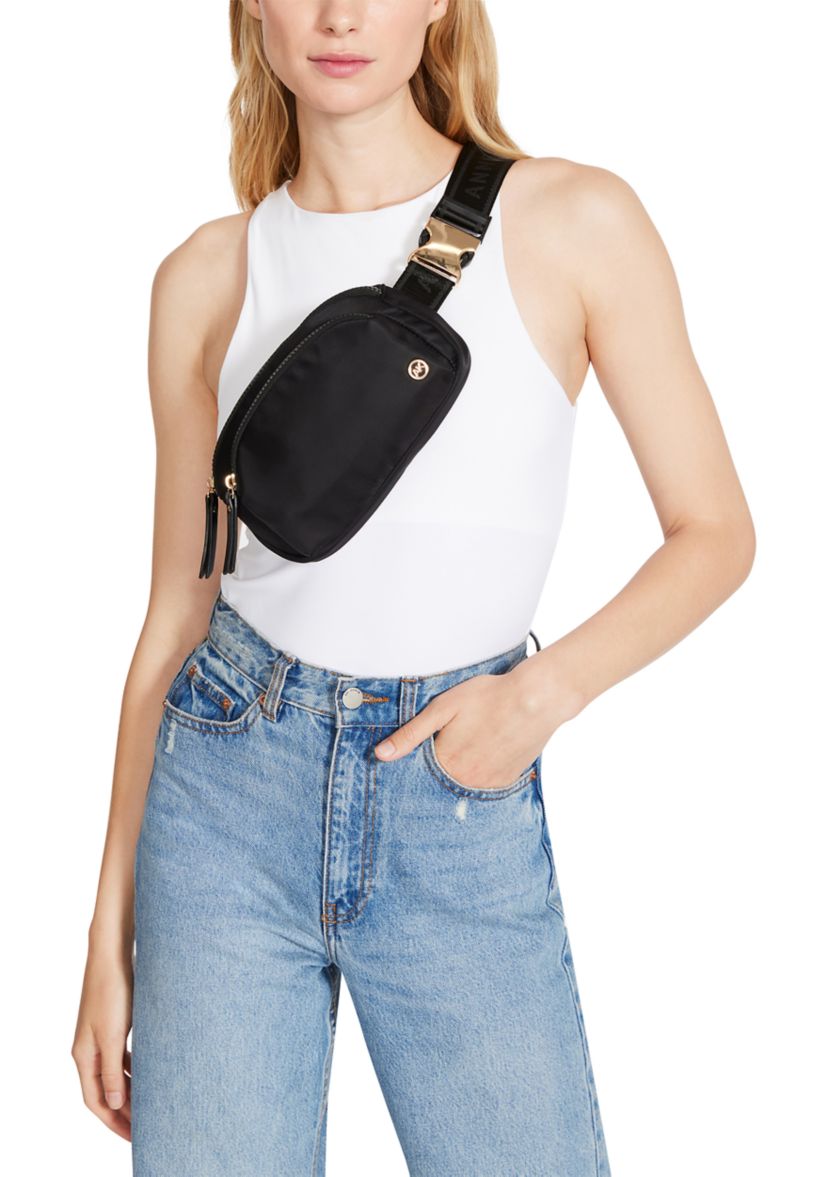 Double Zipper Belt Bag