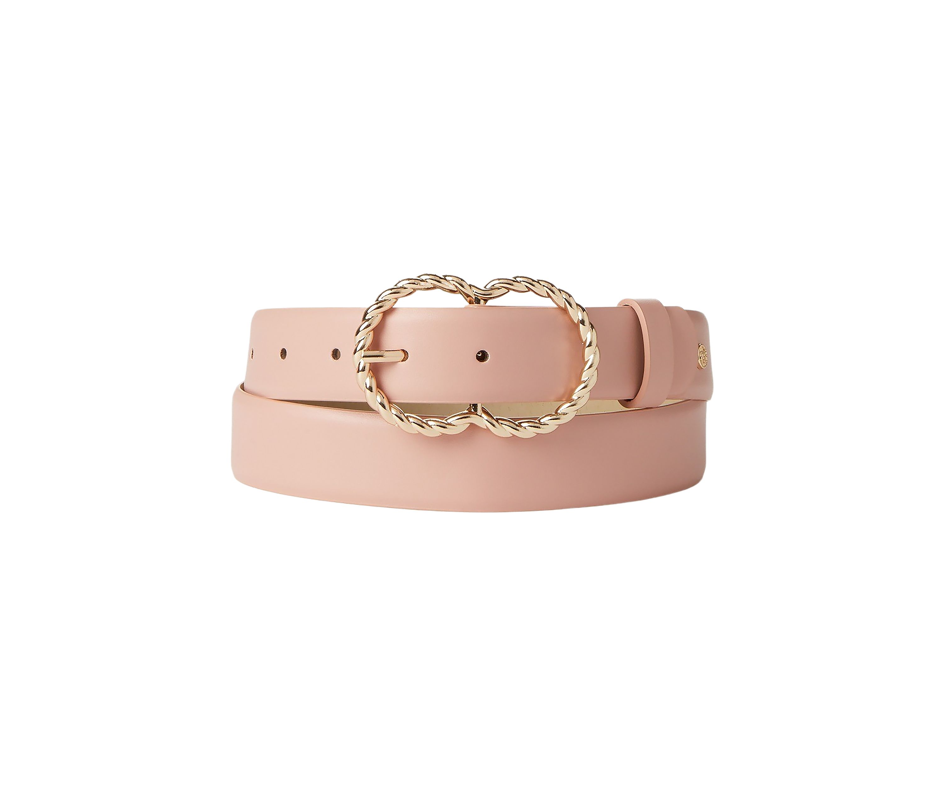 Twisted Buckle Pant Belt