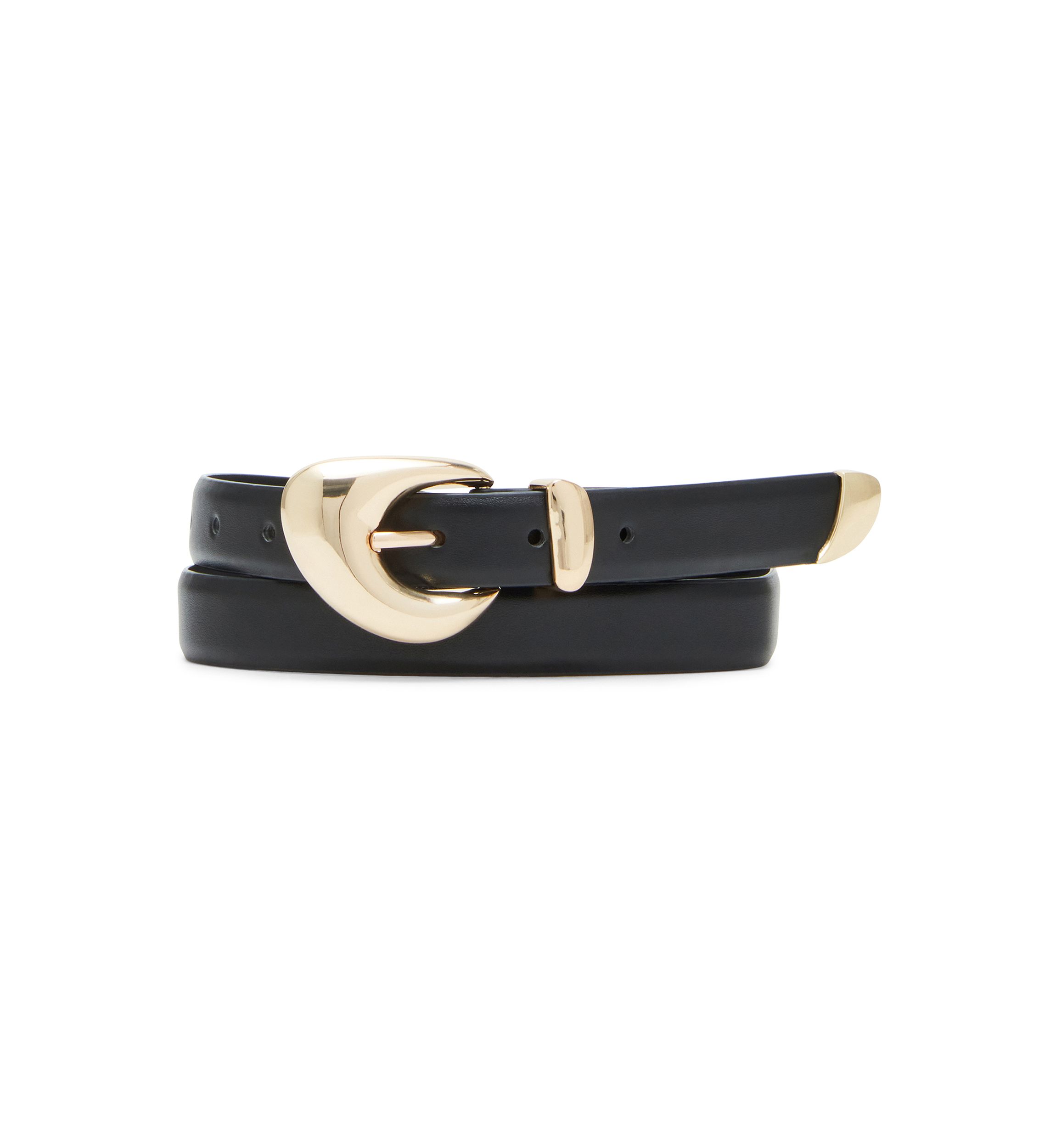 Sculpted Buckle Belt