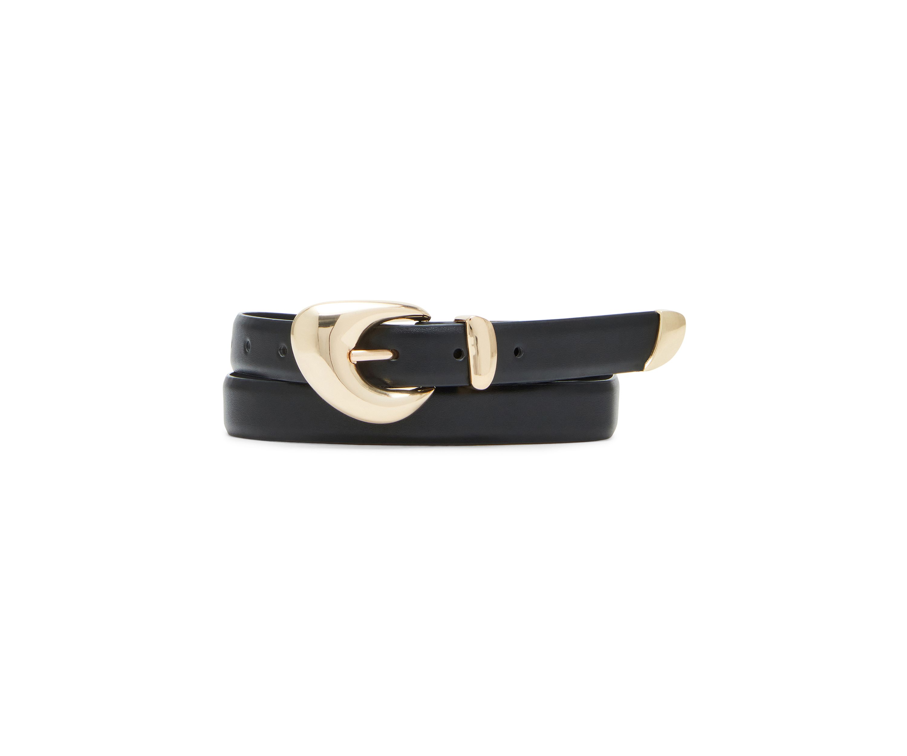 Sculpted Buckle Belt