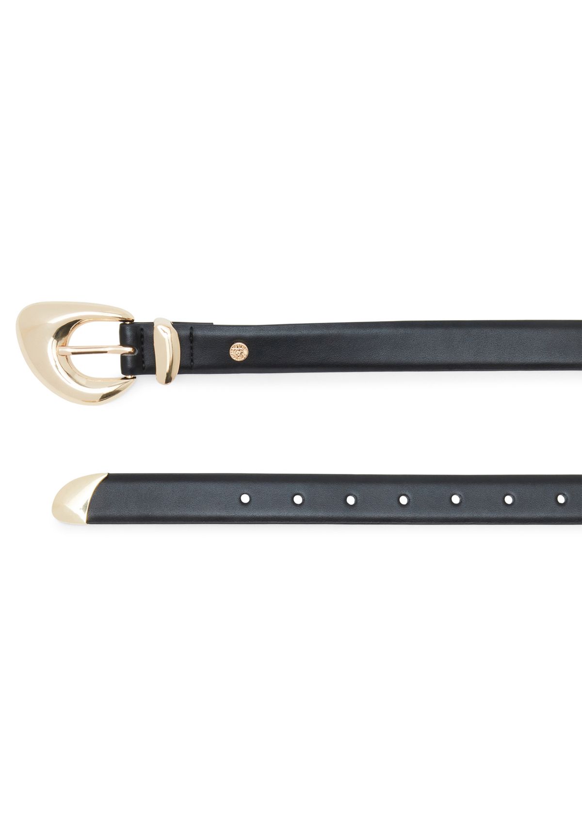 Sculpted Buckle Belt