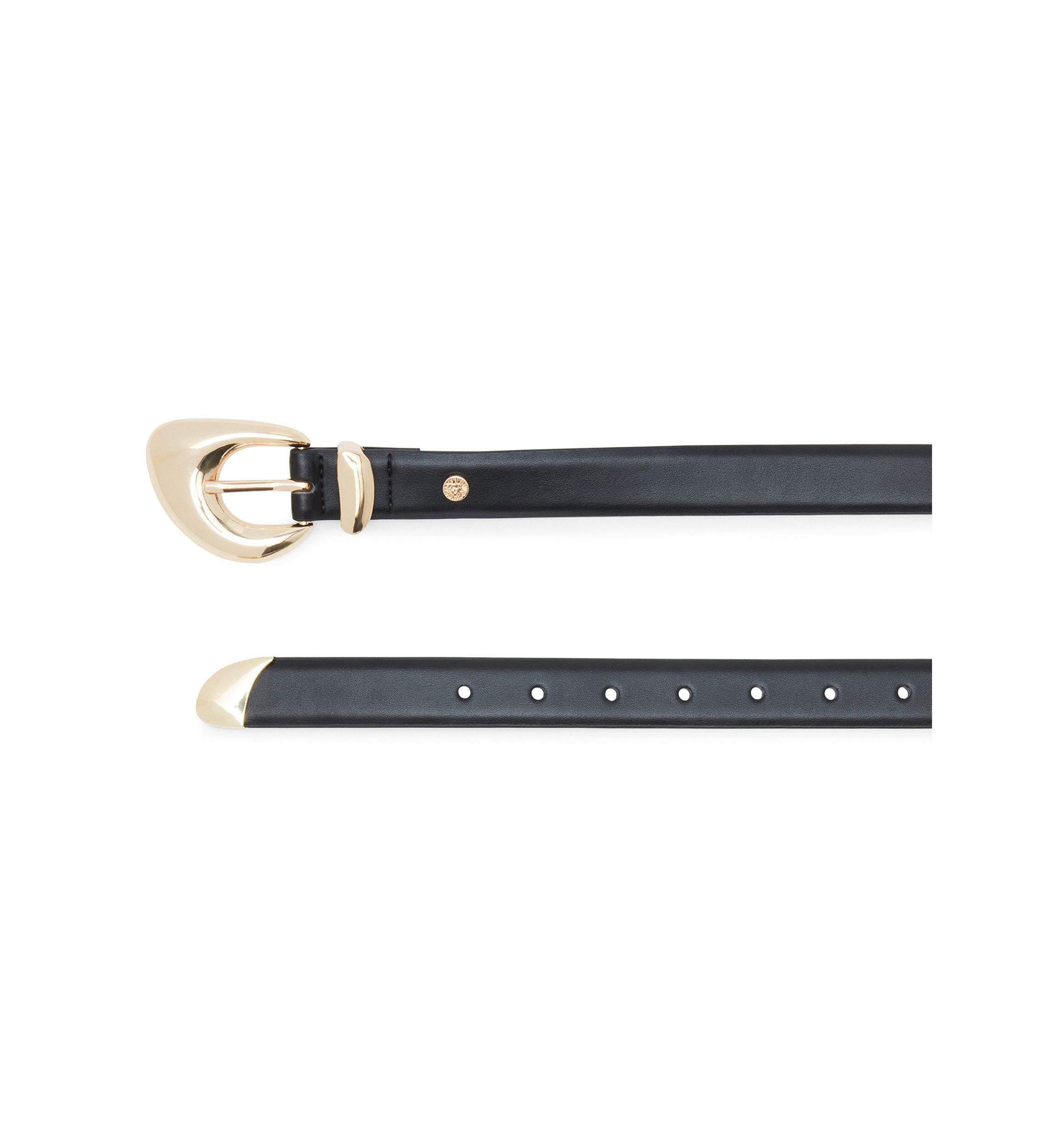 Sculpted Buckle Belt