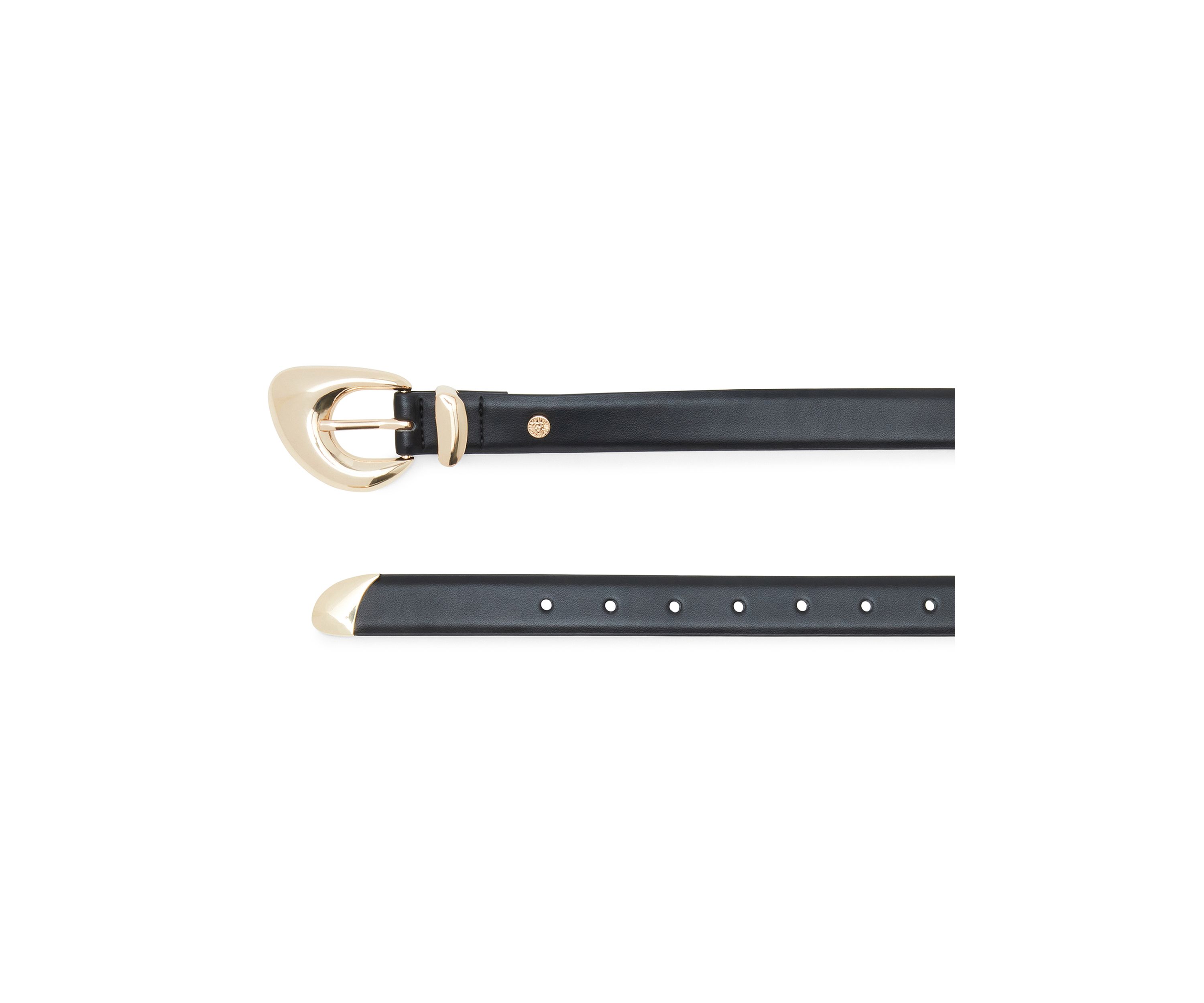 Sculpted Buckle Belt